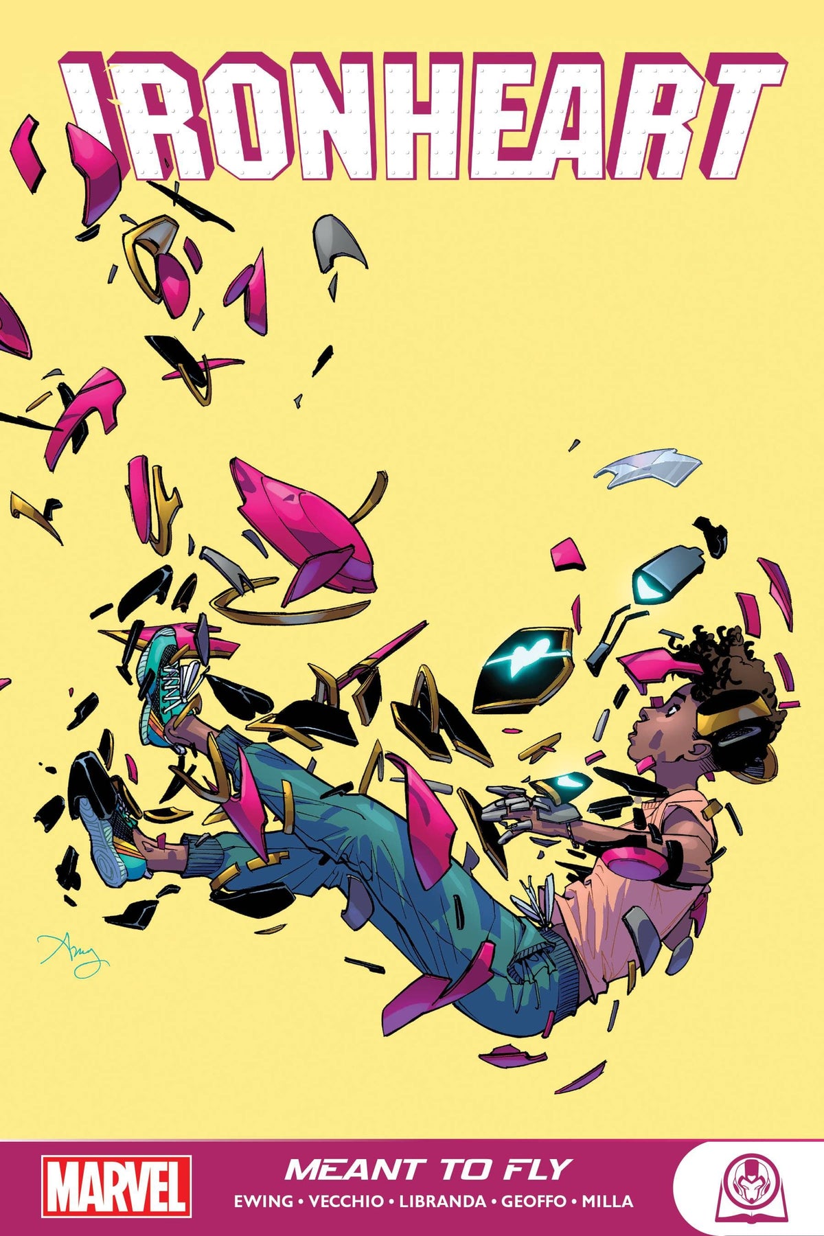 MARVEL PRH Graphic Novel Ironheart GN TP Meant To Fly 9781302923525 OCT228519