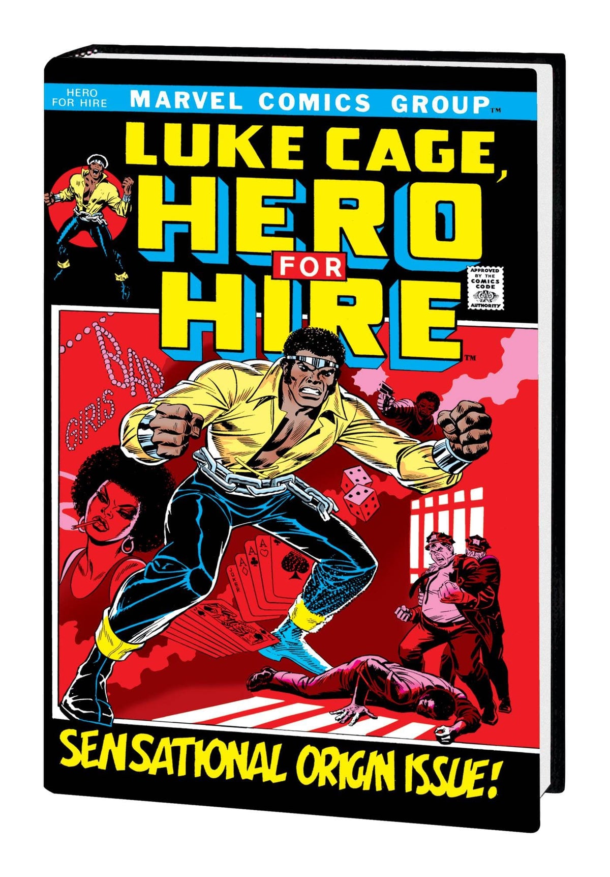 MARVEL PRH Graphic Novel Luke Cage Omnibus HC Romita Sr DM Var 9781302944971 NOV210976