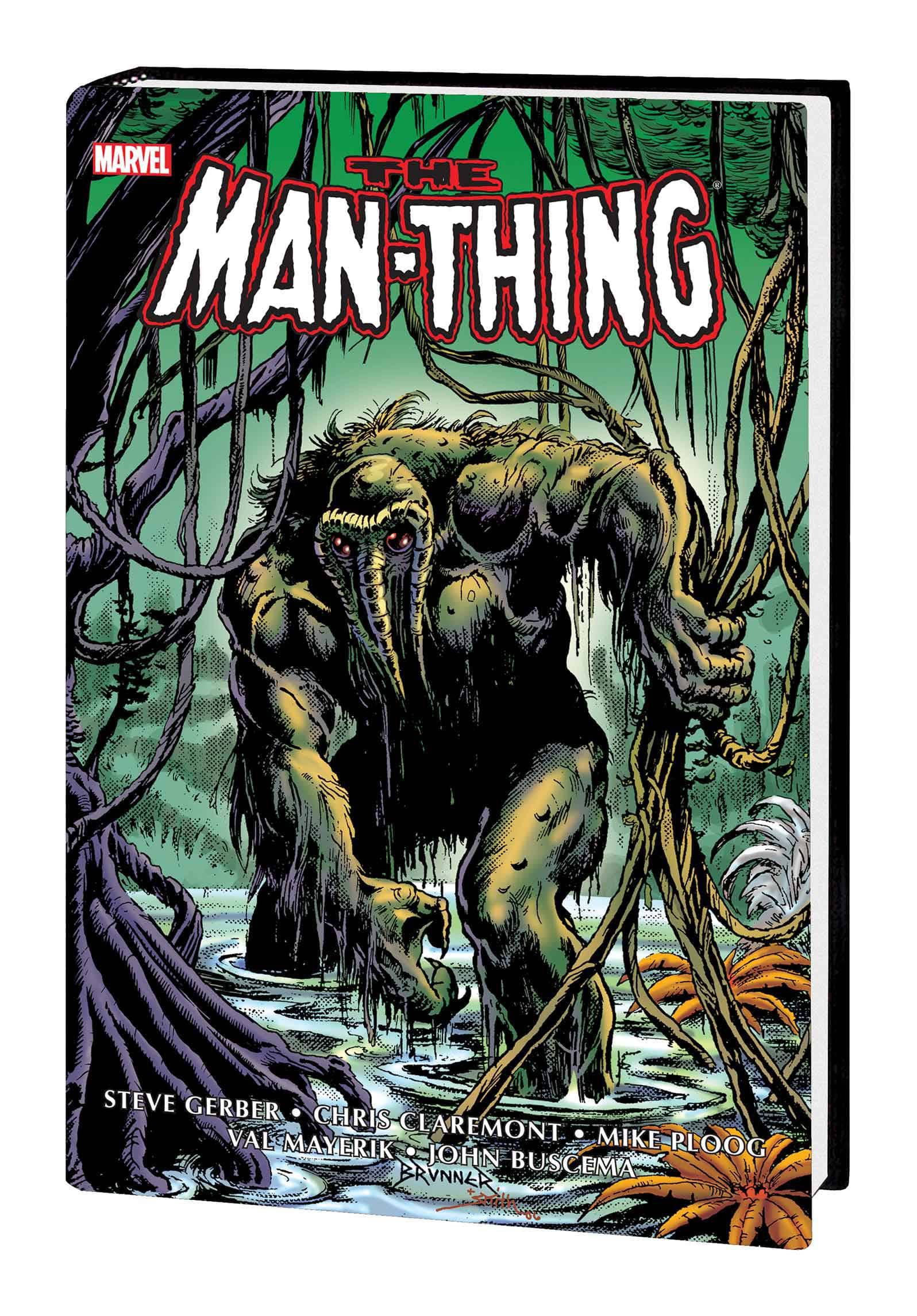 MARVEL PRH Graphic Novel Man-Thing Omnibus HC Brunner DM Var New Ptg 9781302929220 STL177294
