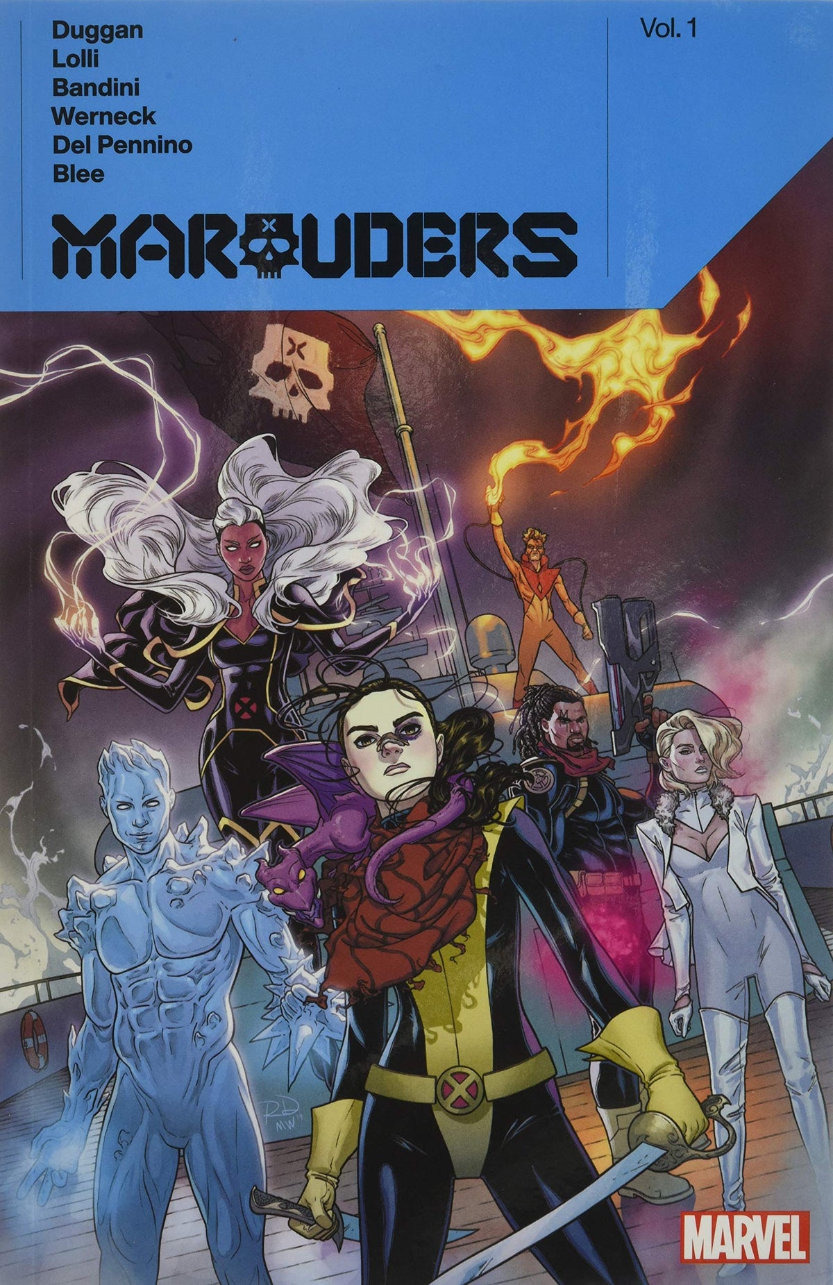 MARVEL PRH Graphic Novel Marauders By Gerry Duggan TP Vol 01 9781302919948 DEC228086