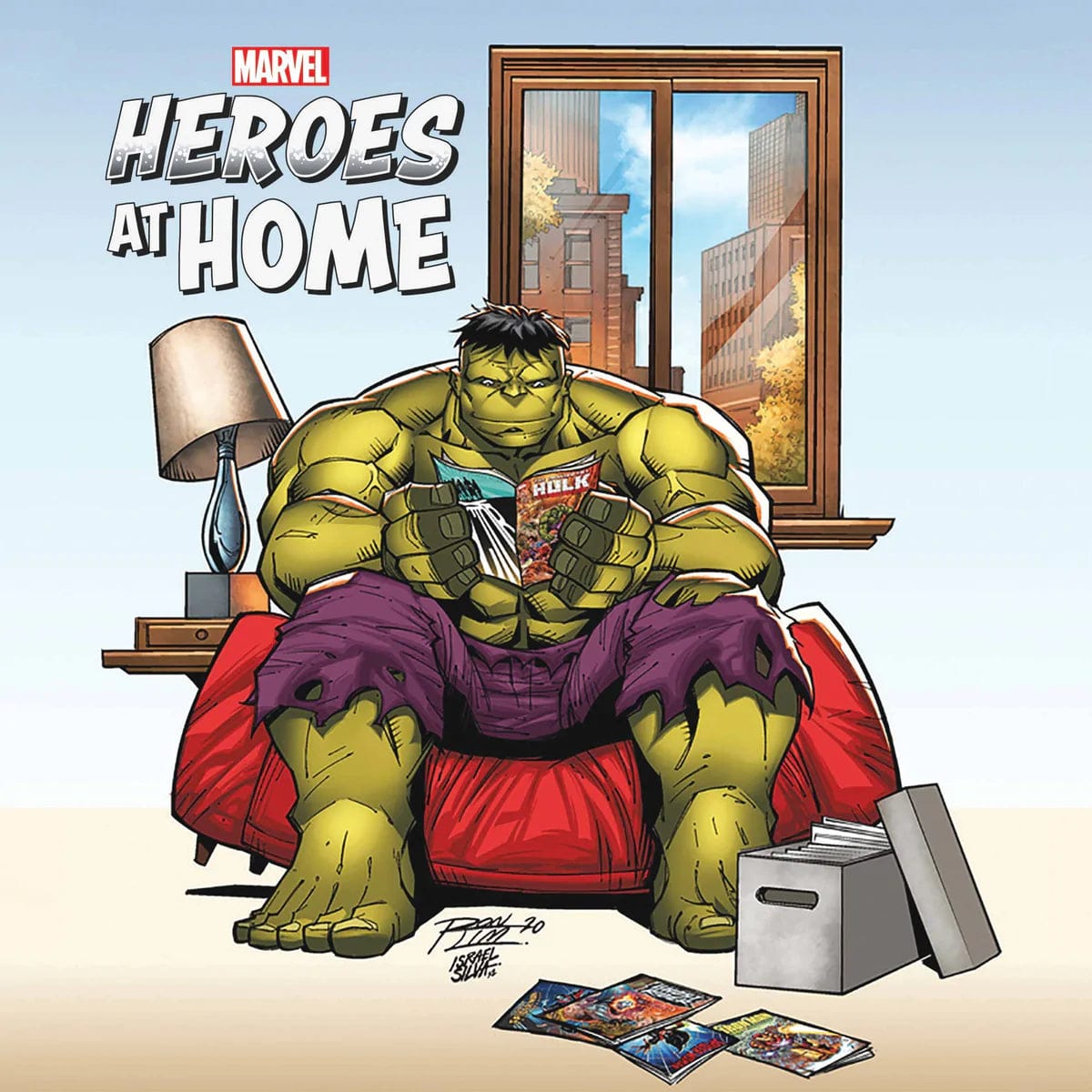 MARVEL PRH Graphic Novel Heroes At Home #1 Ron Lim Var 9781302930547 OCT200559