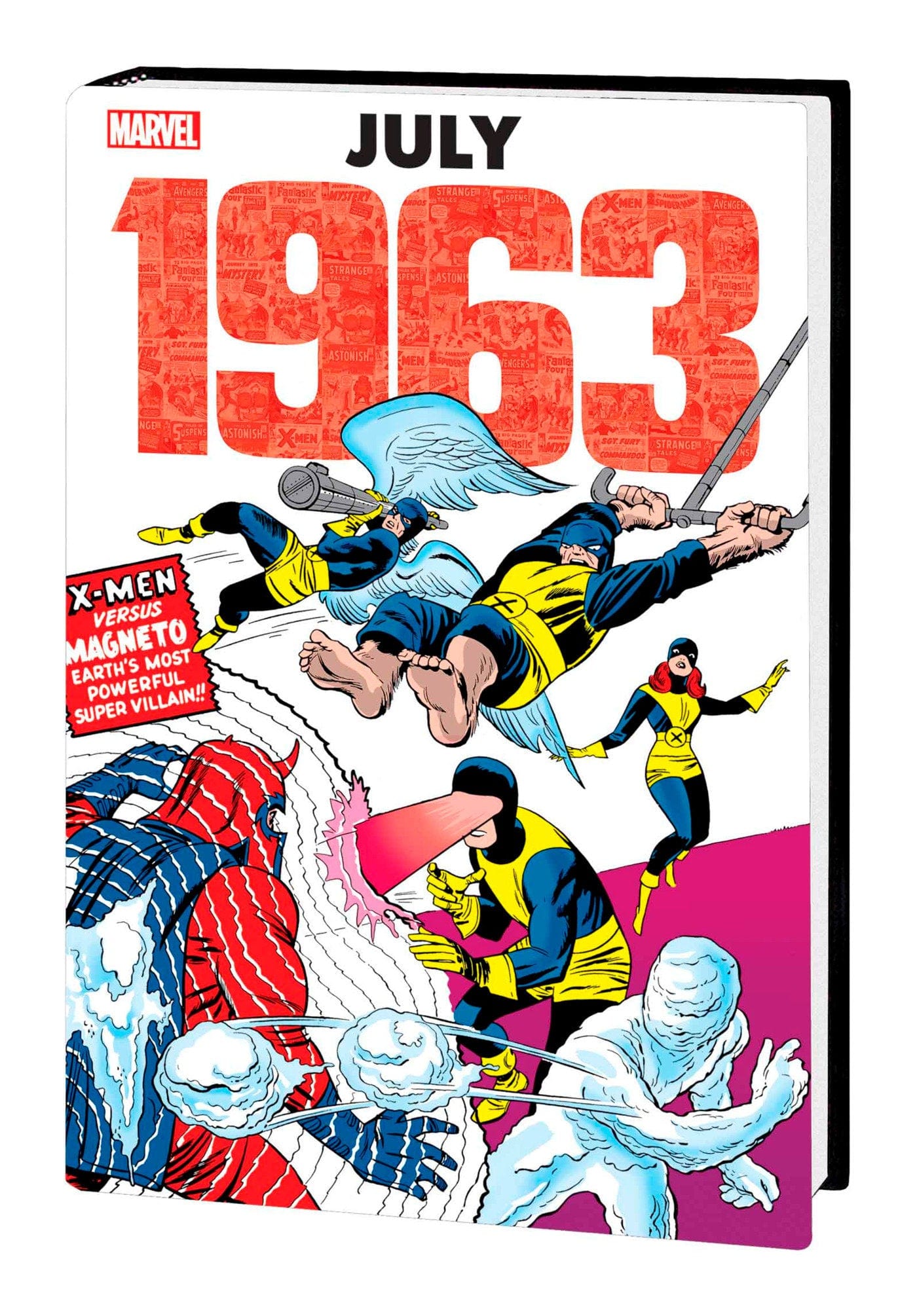 MARVEL PRH Graphic Novel Marvel July 1963 Omnibus HC Kirby X-Men Cover DM Only 9781302950897 DEC220811