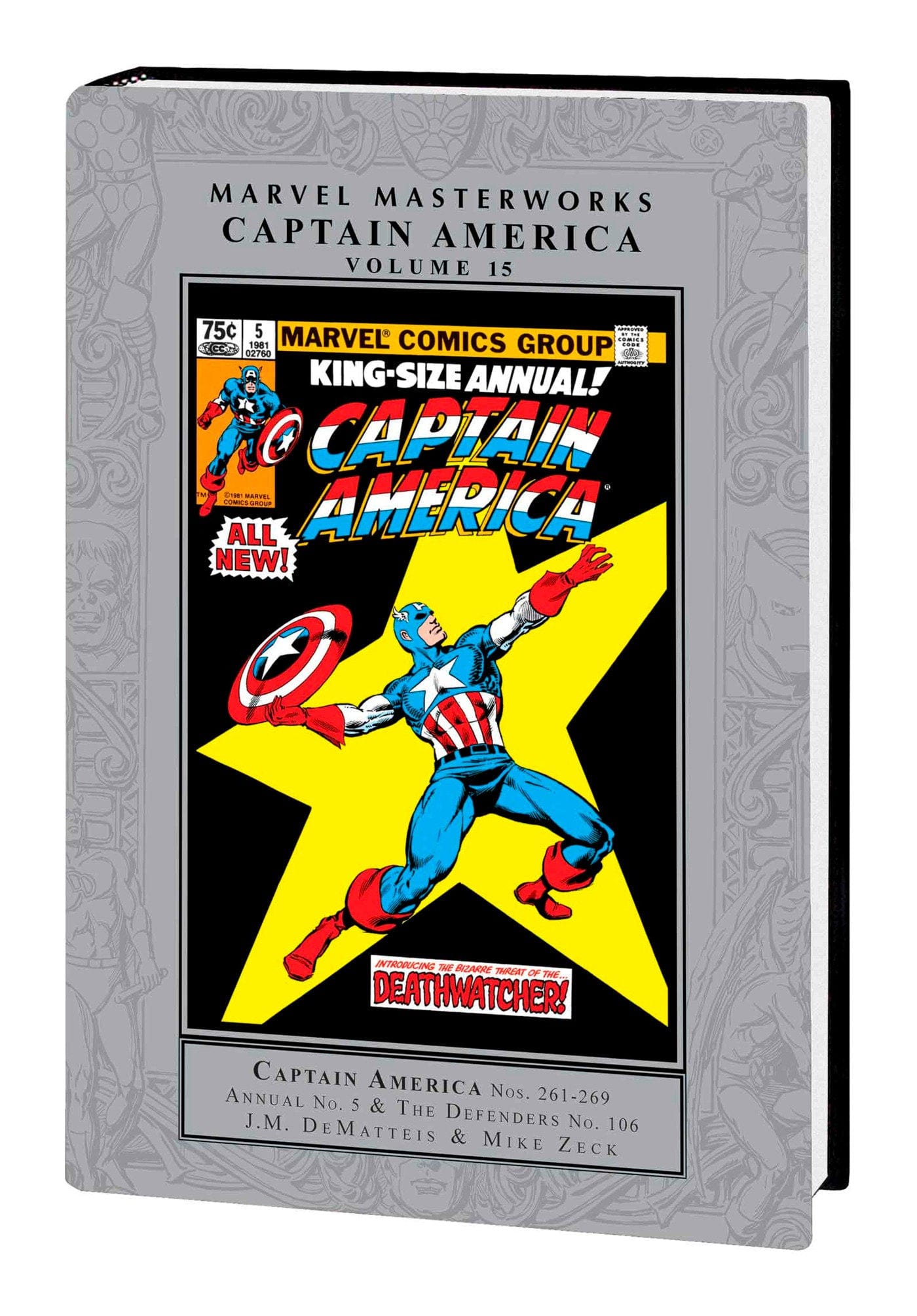 MARVEL PRH Graphic Novel Mmw Captain America HC Vol 15 9781302949334 DEC220824