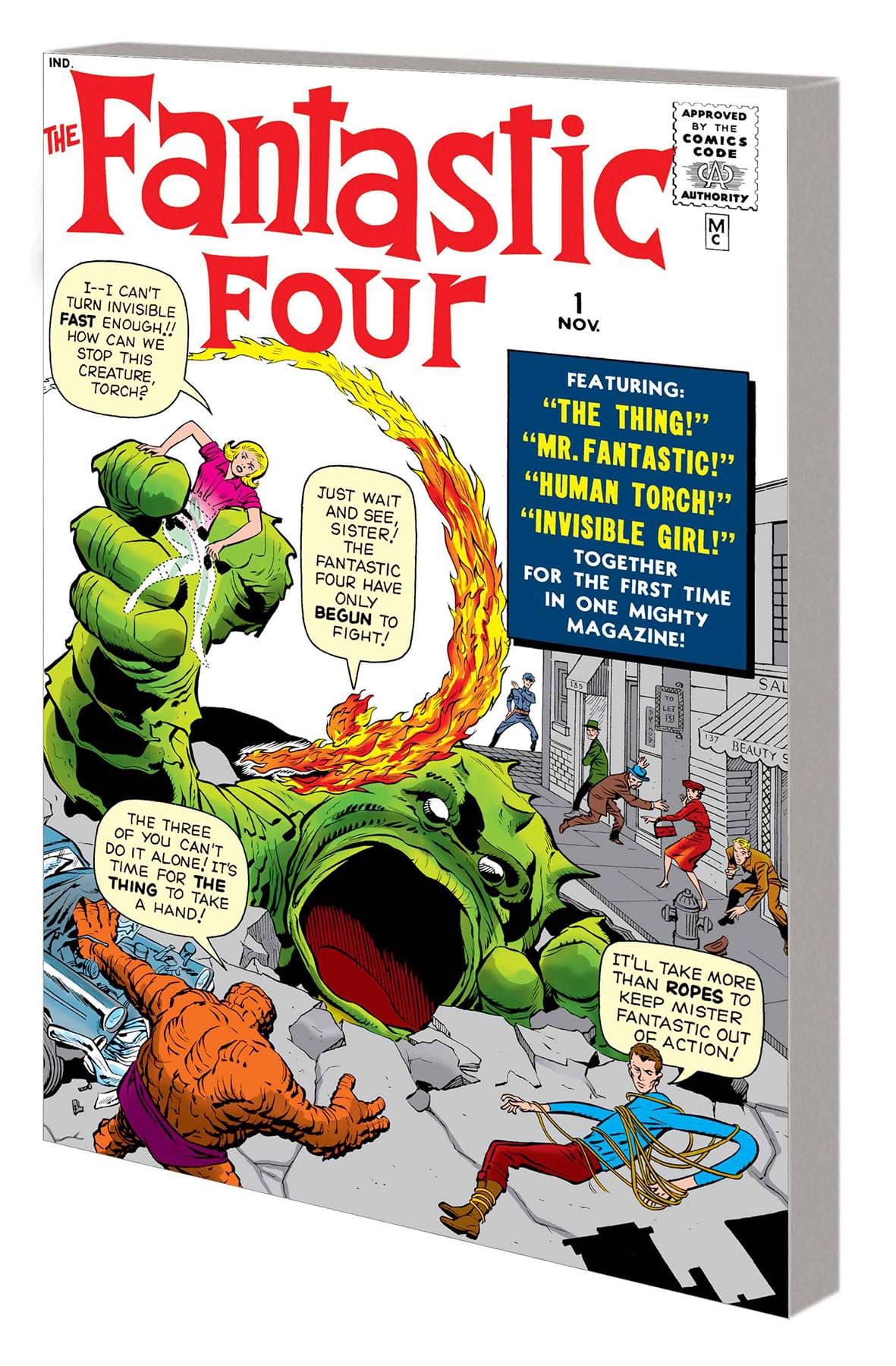 MARVEL PRH Graphic Novel Mighty Mmw Fantastic Four GN TP Vol 01 Greatest Heroes DM Va 9781302930097 APR211008