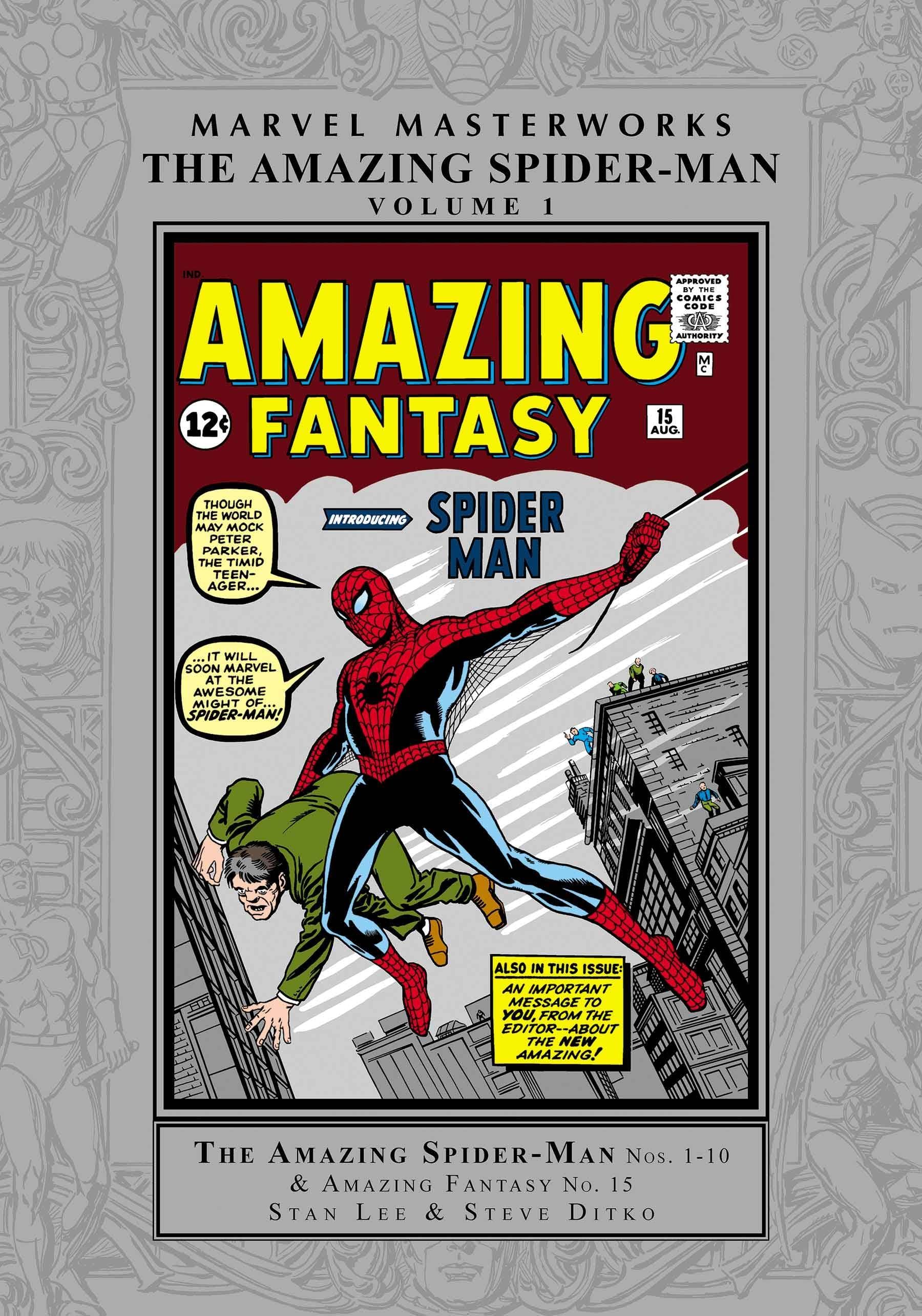 MARVEL PRH Graphic Novel Mmw Amazing Spider-Man HC Vol 01 (Remasterworks) 9781302951245 OCT221013