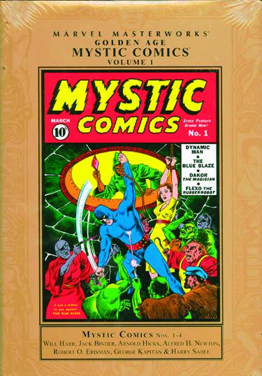 MARVEL PRH Graphic Novel Mmw Golden Age Mystic Comics HC Vol 01 9780785142065 SEP100681