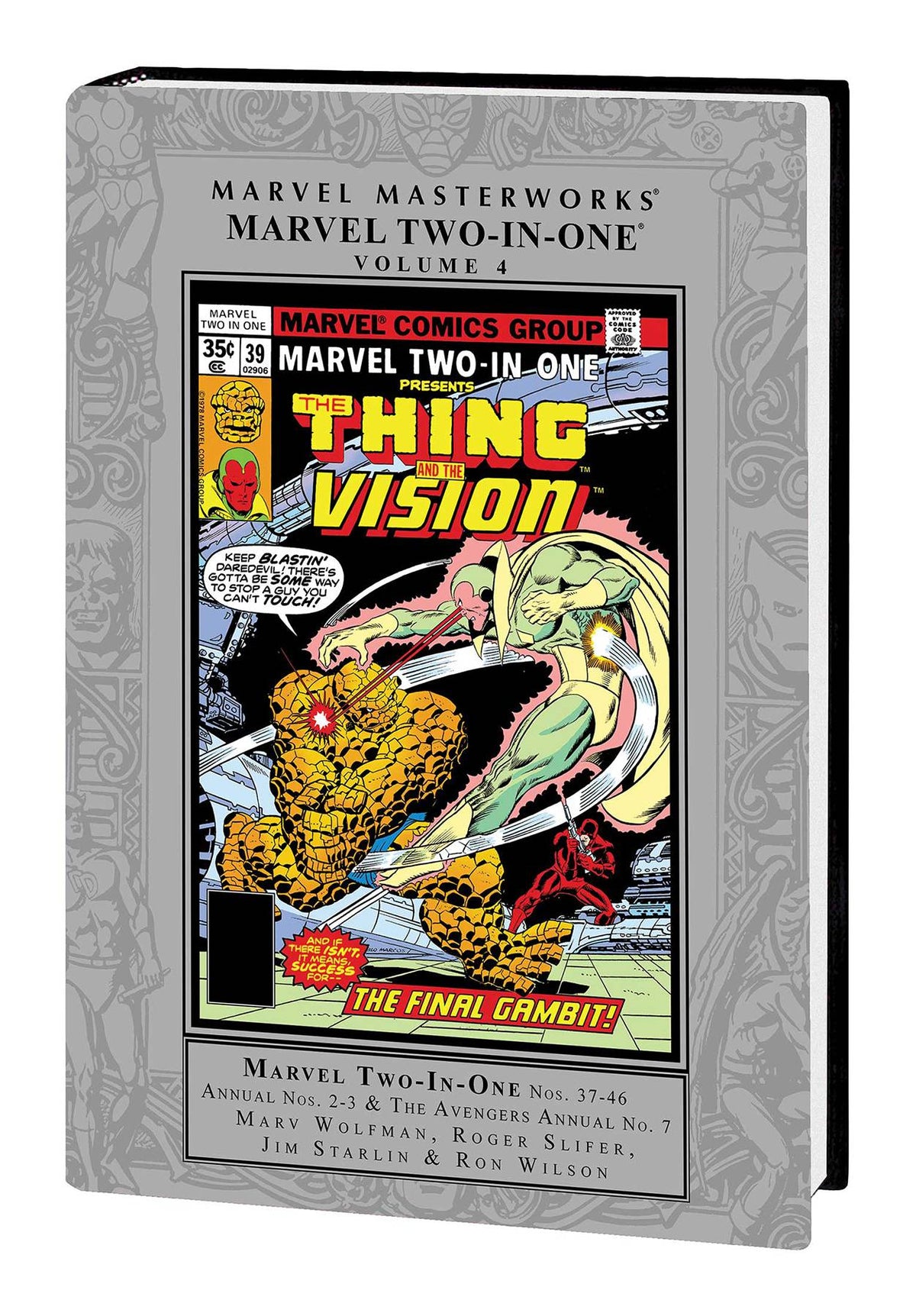 MARVEL PRH Graphic Novel Mmw Marvel Two In One HC Vol 04 9781302918156 FEB190978