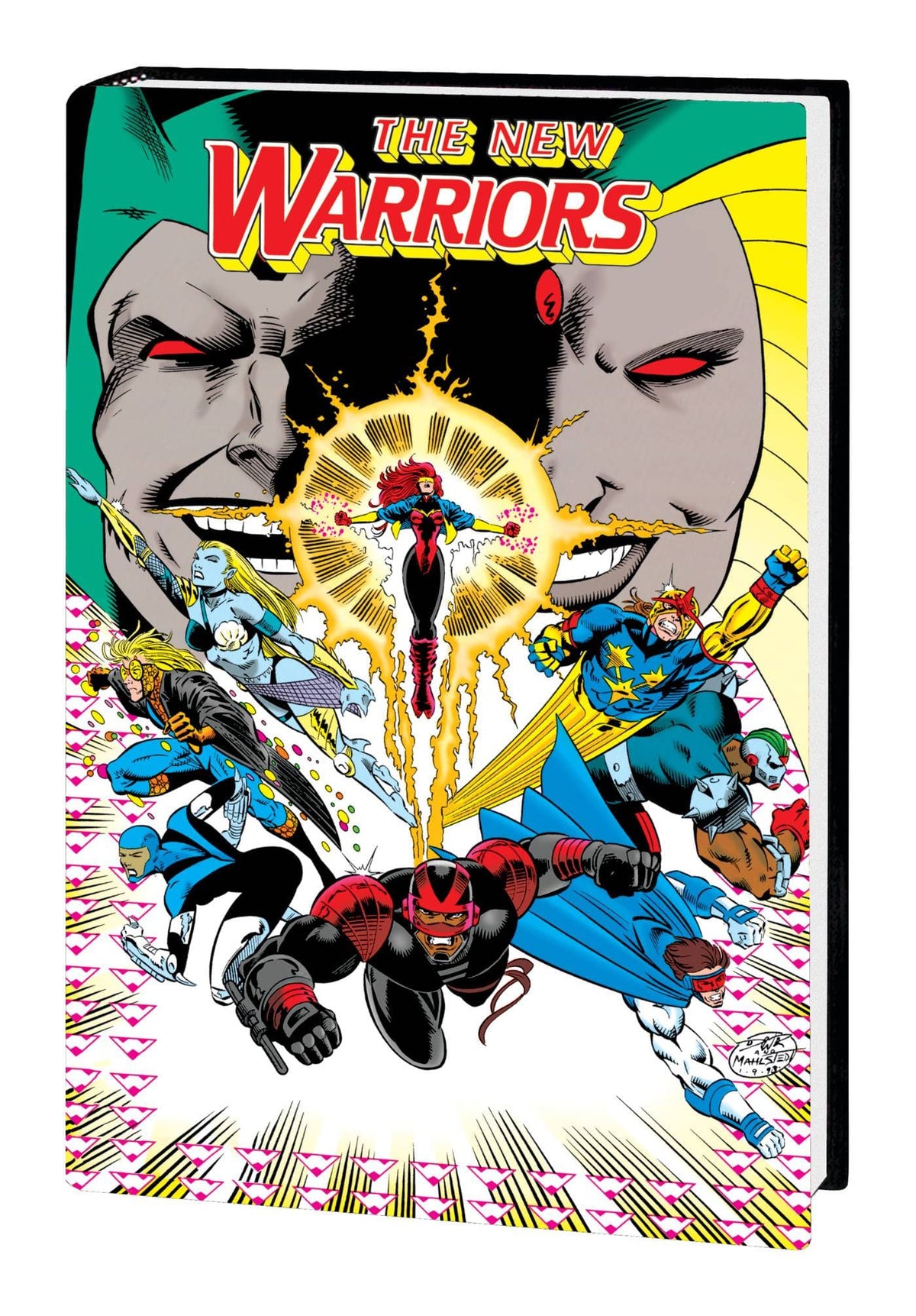 MARVEL PRH Graphic Novel New Warriors Classic Omnibus HC Vol 02 Robertson Cvr 9781302932954 AUG211268