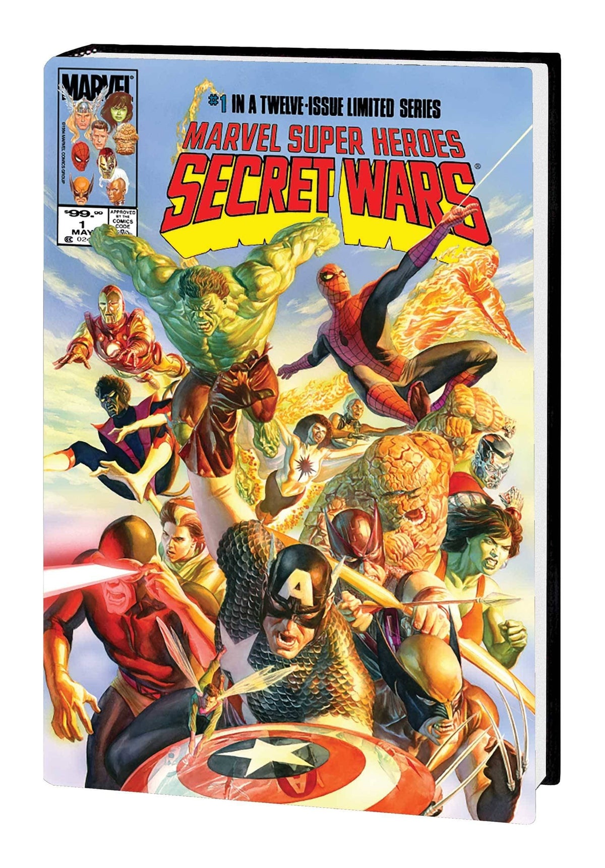 MARVEL PRH Graphic Novel Secret Wars Omnibus HC Ross DM Var New Ptg 9781302945602 MAY221022