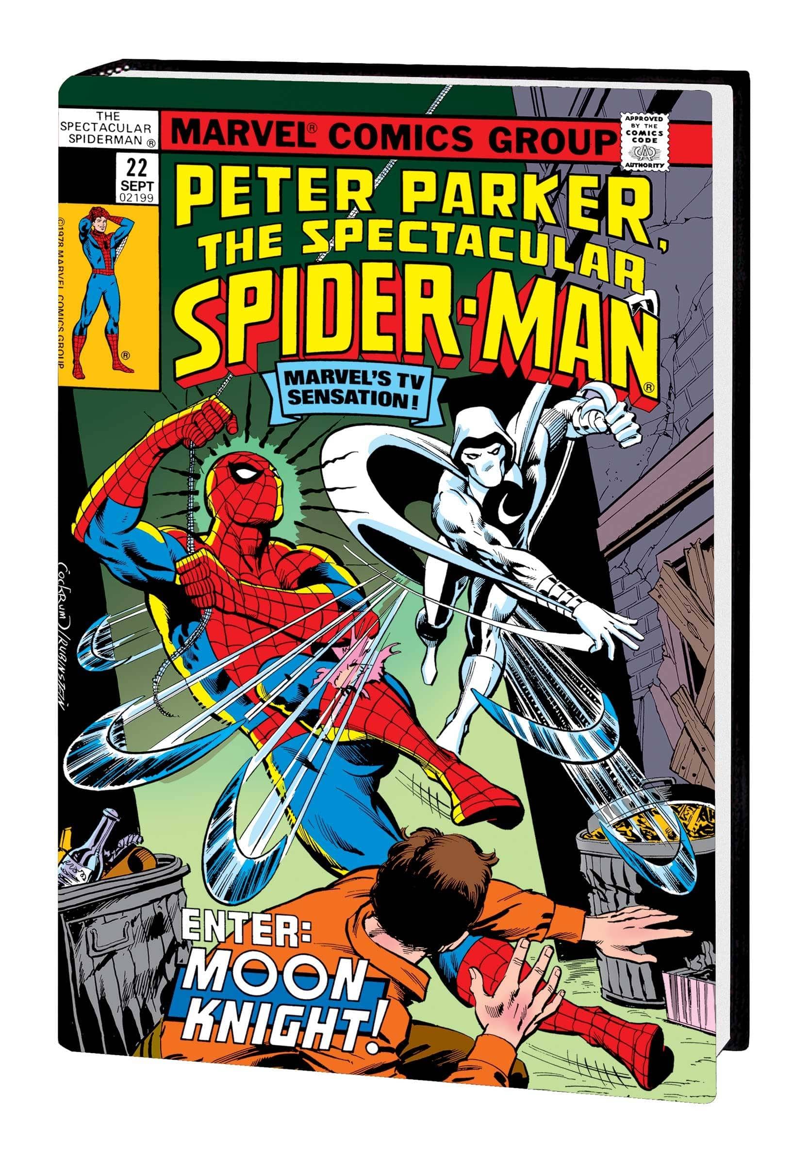 MARVEL PRH Graphic Novel Spectacular Spider-Man Omnibus HC Vol 1 Cockrum DM Var 9781302947415 MAR221127