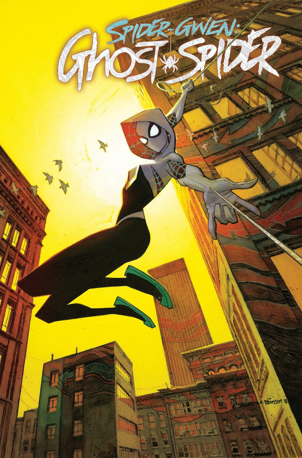 MARVEL PRH Graphic Novel Spider-Gwen Ghost-Spider Omnibus HC Robinson DM Cvr 9781302946807 DEC220814
