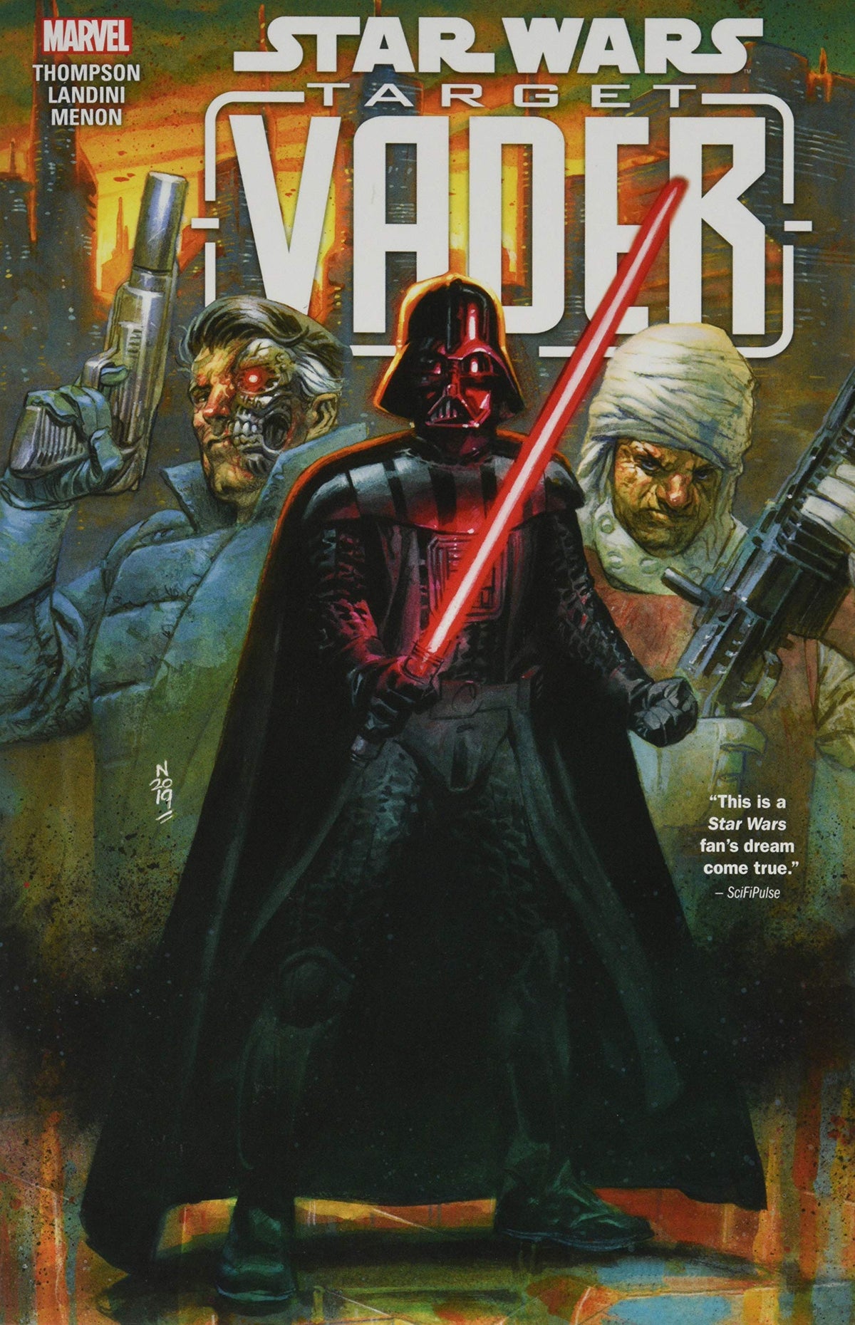 MARVEL PRH Graphic Novel Star Wars Target Vader TP 9781302918583 OCT191128