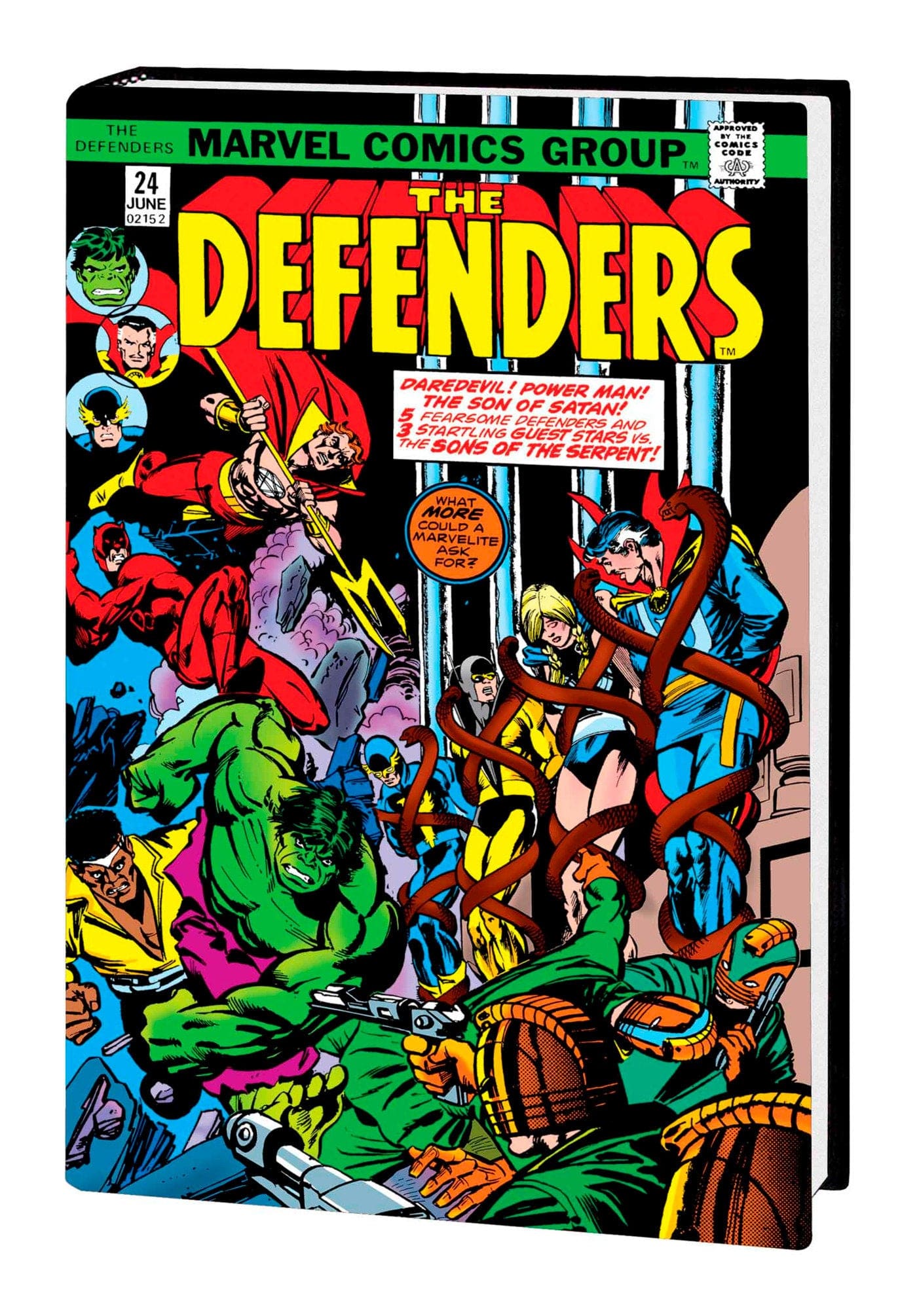 MARVEL PRH Graphic Novel Defenders Omnibus HC Vol 02 Kane DM Var 9781302948788 DEC220919