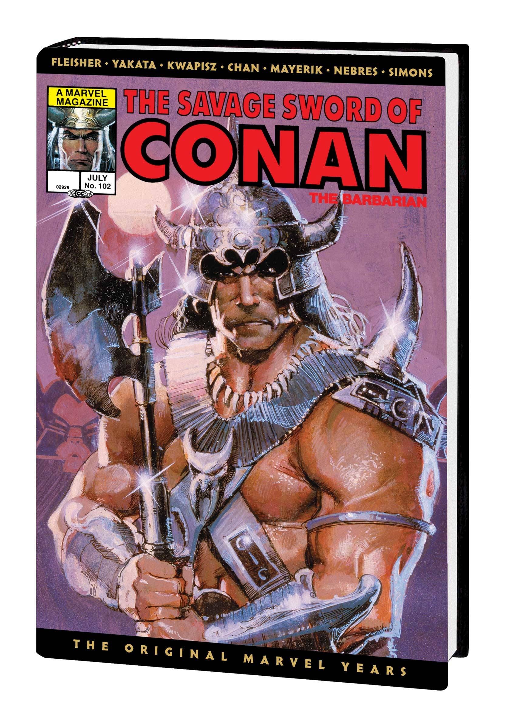 MARVEL PRH Graphic Novel Savage Sword Of Conan Marvel Years Omnibus HC Vol 08 Sienkie 9781302934910 MAR221122