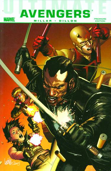 MARVEL PRH Graphic Novel Ultimate Comics Avengers Prem HC Blade Vs Avengers 9780785140092 FEB110663