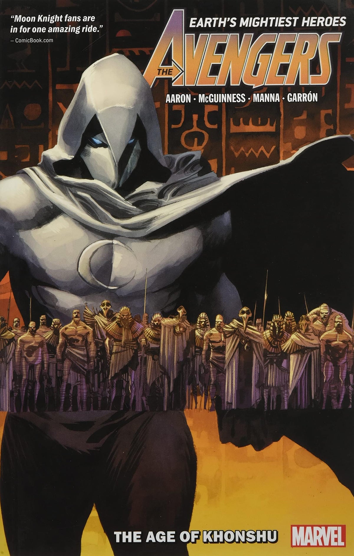 MARVEL PRH Graphic Novel Avengers By Jason Aaron TP Vol 07 Age Of Khonshu 9781302924867 DEC218504