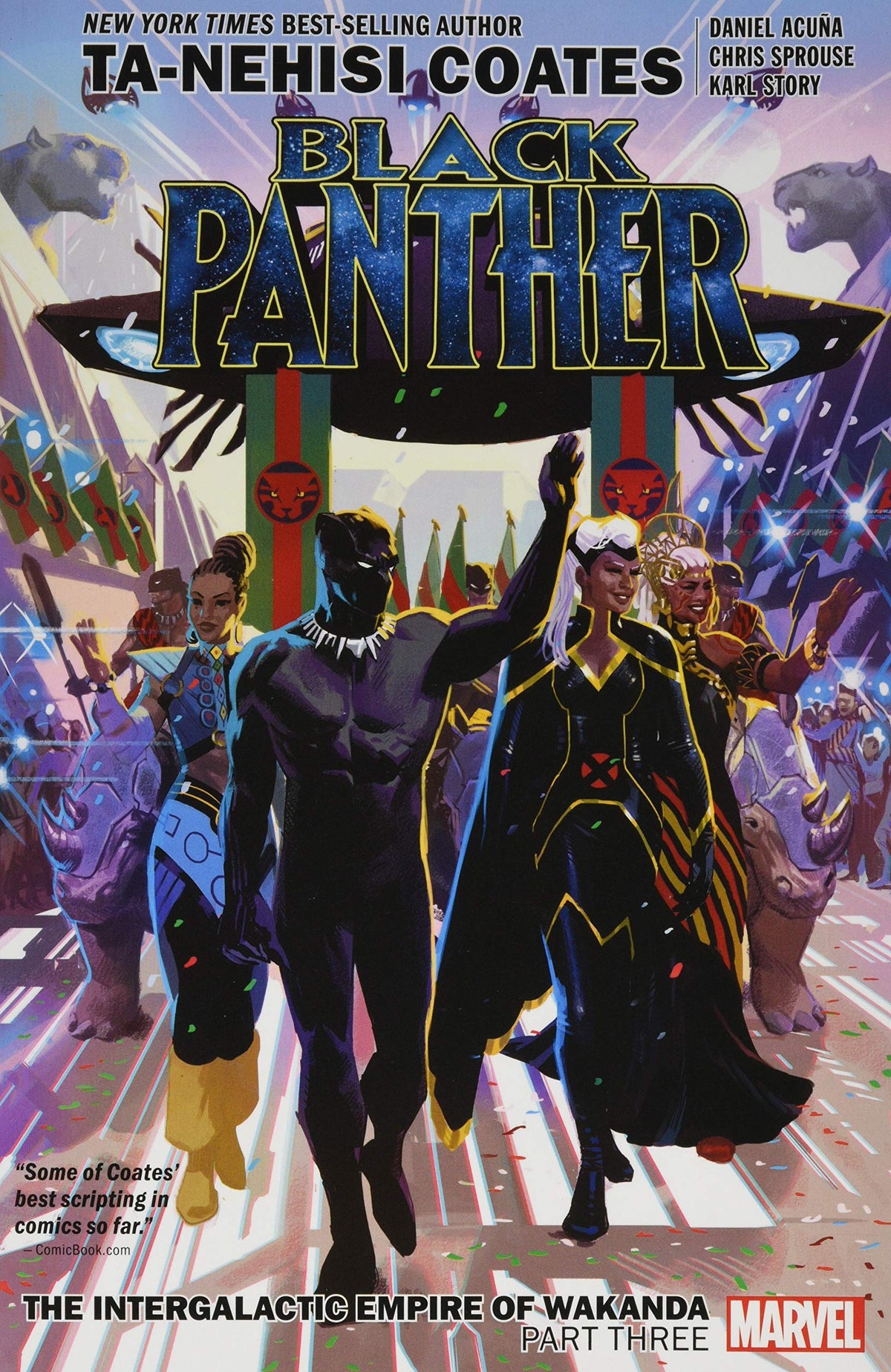 MARVEL PRH Graphic Novel Black Panther TP Book 08 Interg Empire Wakanda Pt 03 9781302914462 SEP190983