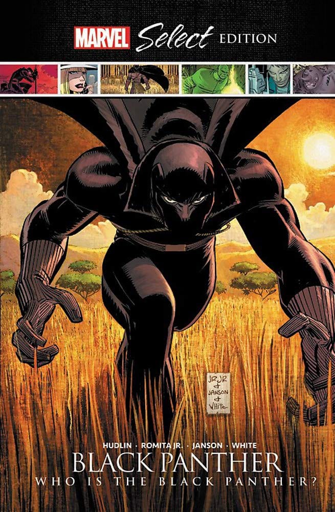 MARVEL PRH Graphic Novel Black Panther Who Is Black Panther Marvel Select HC 9781302923198 AUG200735
