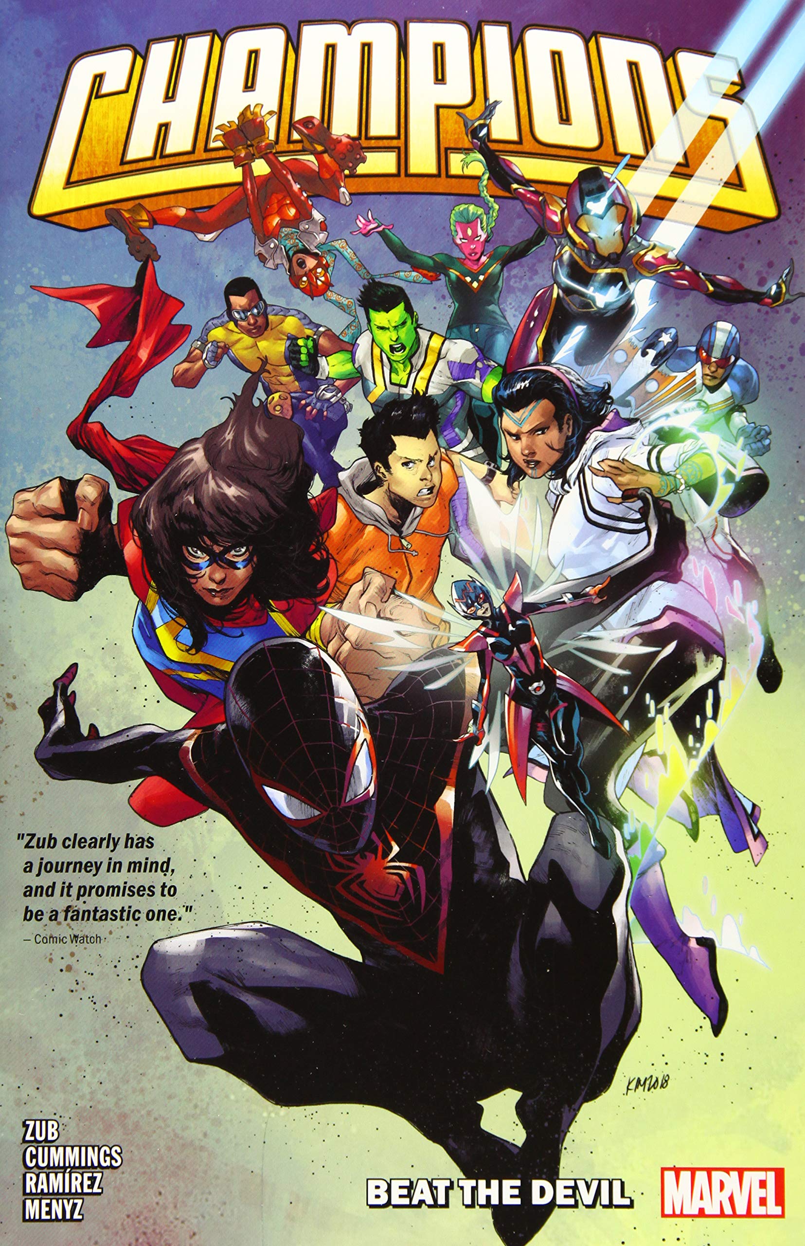 MARVEL PRH Graphic Novel Champions By Jim Zub TP Vol 01 Beat The Devil 9781302916718 APR190963