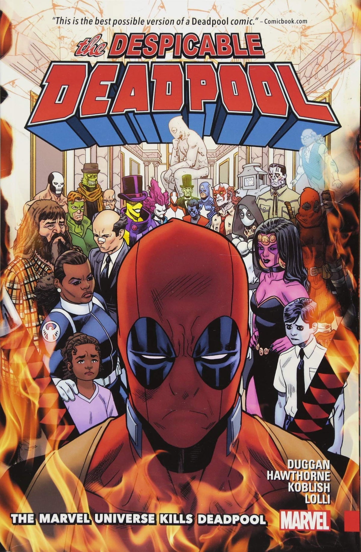 MARVEL PRH Graphic Novel Despicable Deadpool TP Vol 03 Marvel Universe Kills Deadpool 9781302910396 APR180865