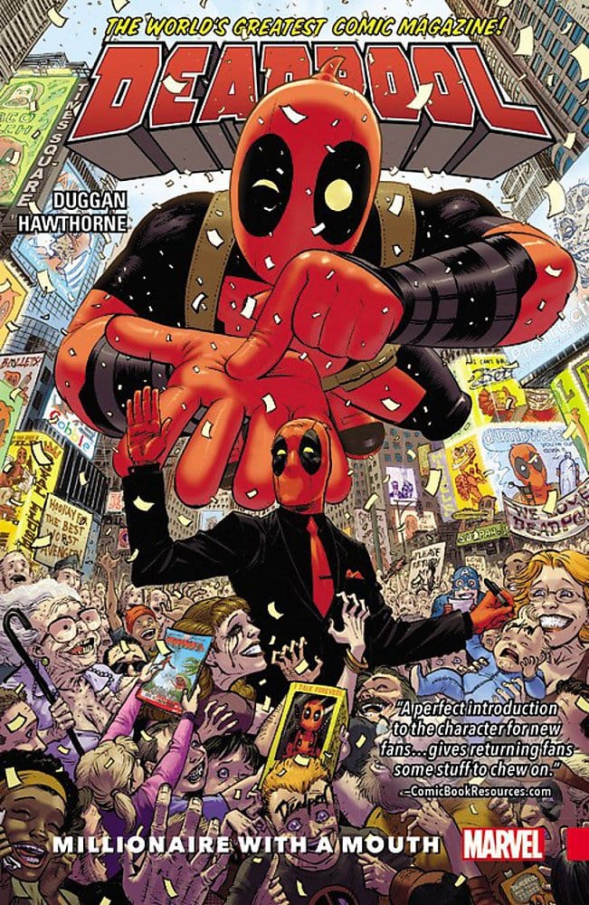 MARVEL PRH Graphic Novel Deadpool Worlds Greatest TP Vol 01 Millionaire With Mouth 9780785196174 JAN160939