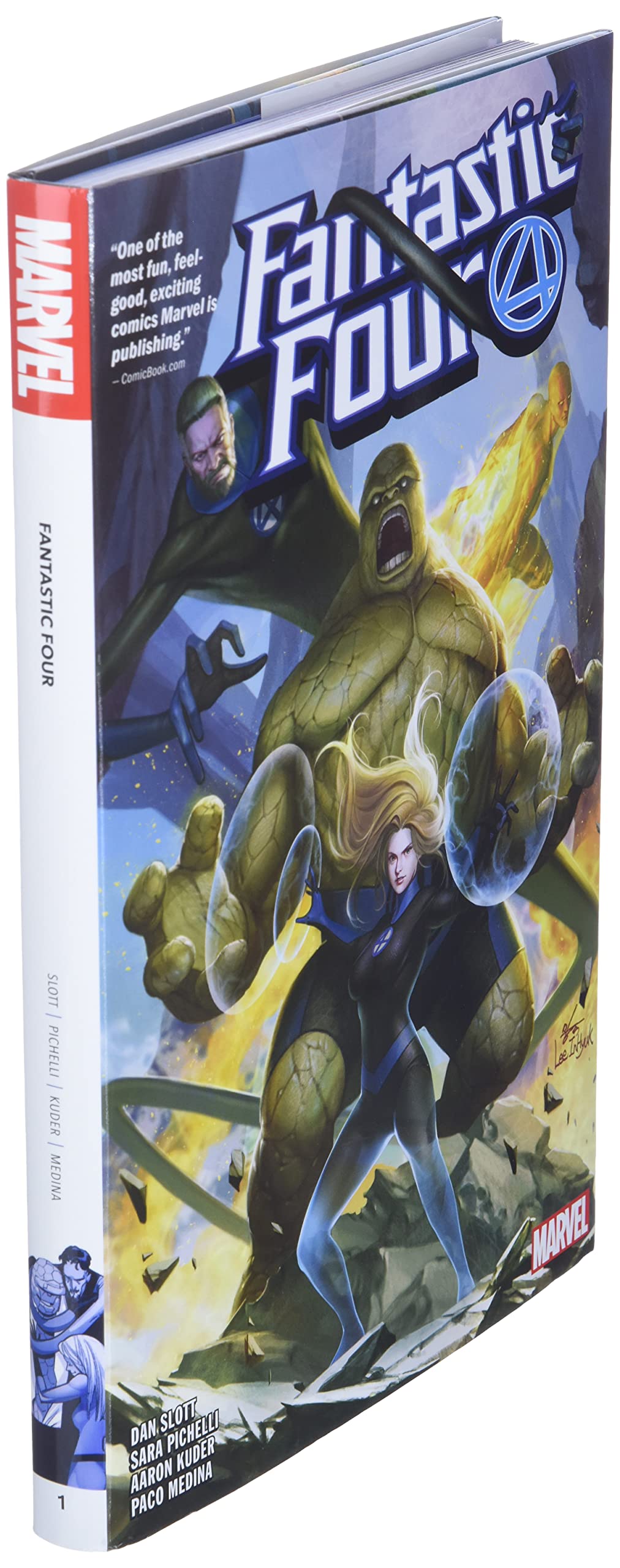 MARVEL PRH Graphic Novel Fantastic Four By Dan Slott HC Vol 01 9781302928278 SEP200729