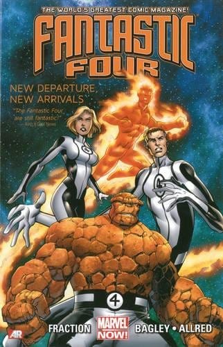MARVEL PRH Graphic Novel Fantastic Four TP Vol 01 New Departure New Arrivals Now 9780785166597 JAN130759