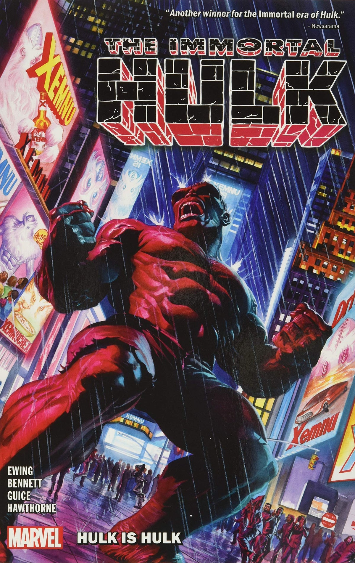 MARVEL PRH Graphic Novel Immortal Hulk TP Vol 07 Hulk Is Hulk 9781302920517 DEC228085