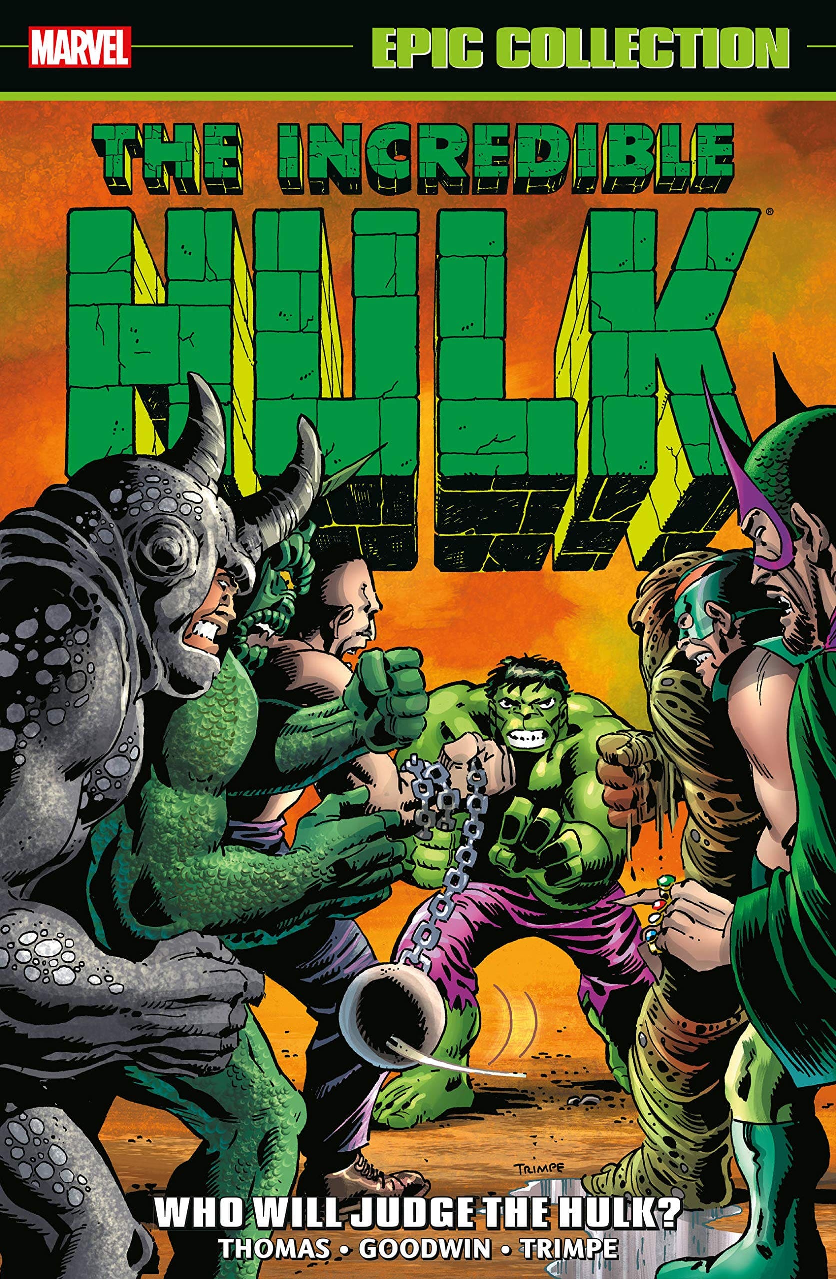 MARVEL PRH Graphic Novel Incredible Hulk Epic Collection TP Who Will Judge The Hulk 9781302922061 OCT200717