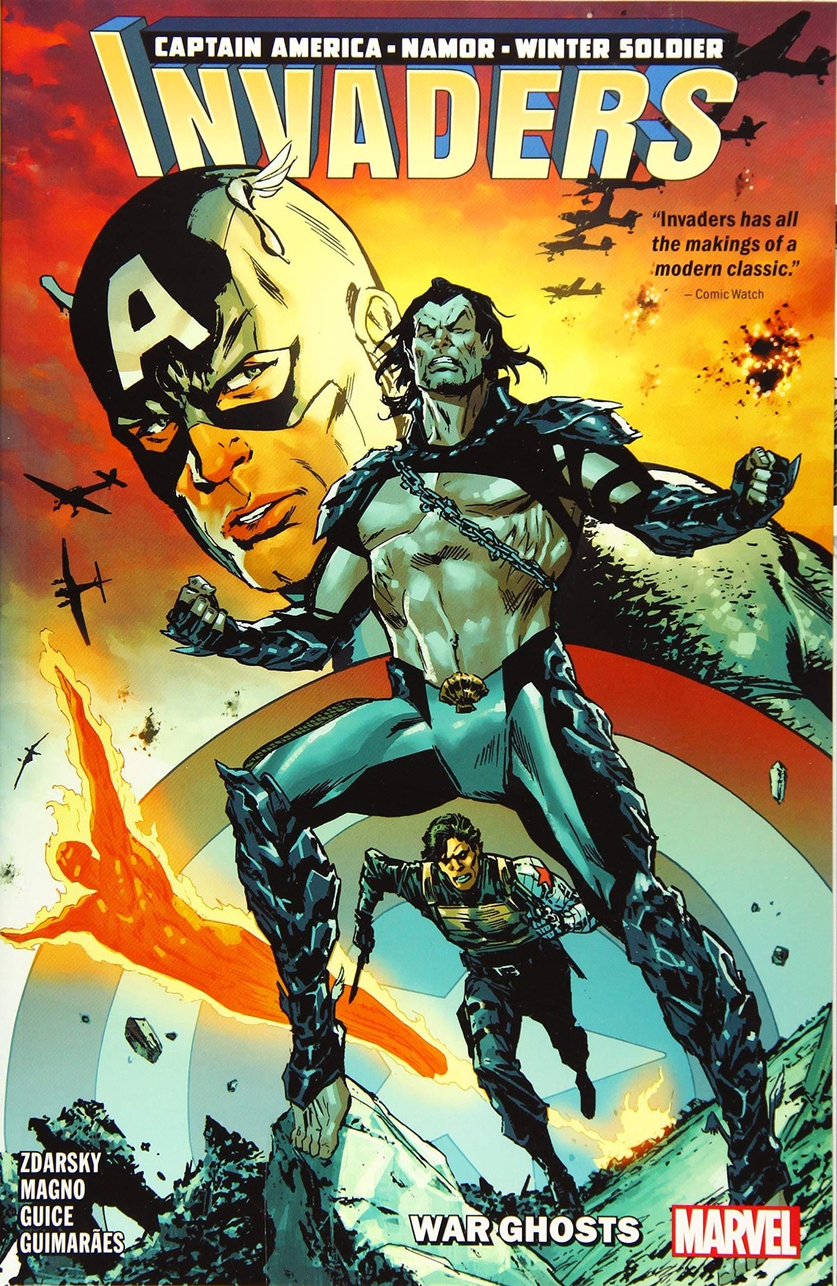 MARVEL PRH Graphic Novel Invaders TP Vol 01 War Ghosts 9781302917494 MAY190966