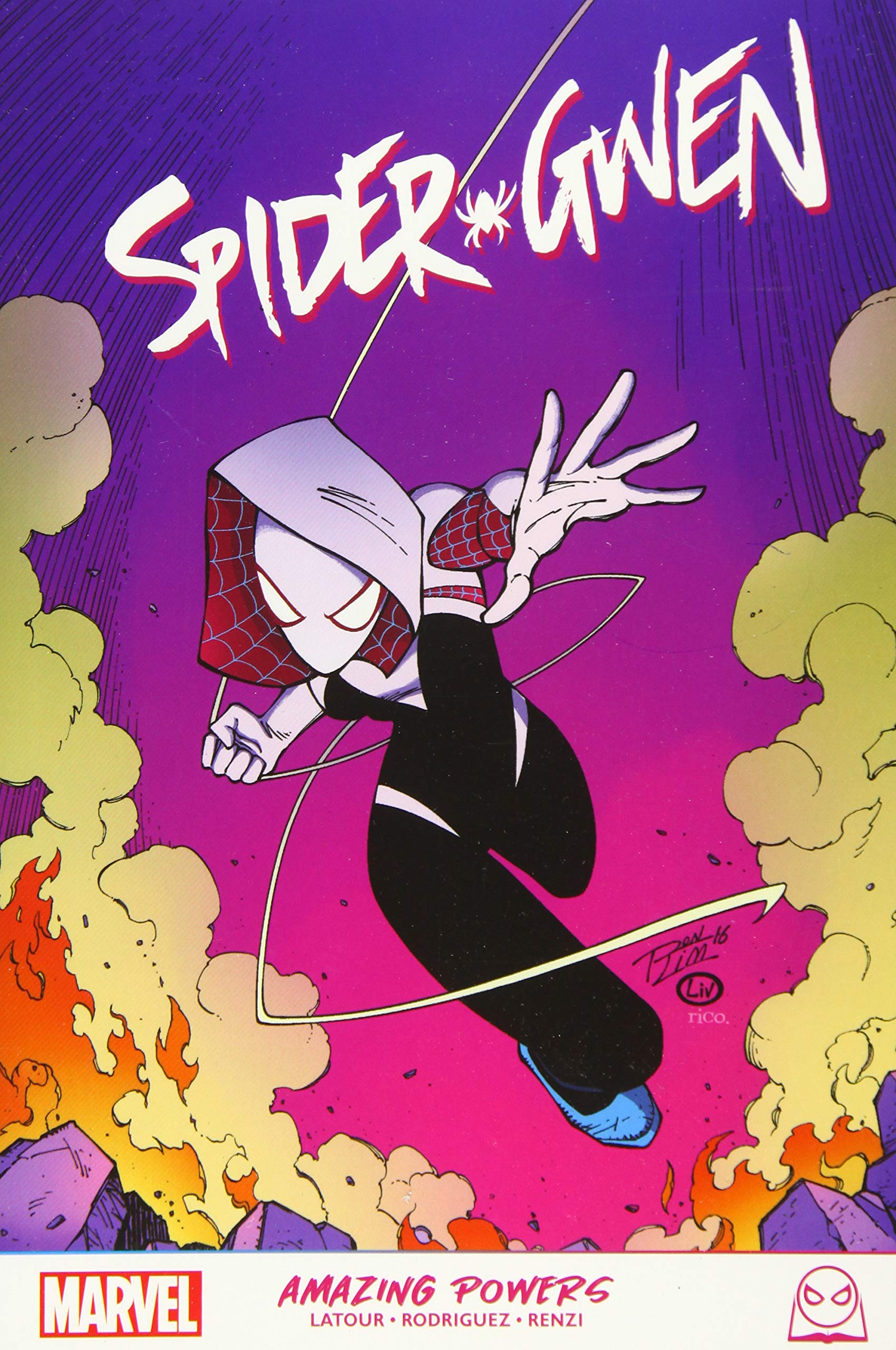 MARVEL PRH Graphic Novel Spider-Gwen GN TP Amazing Powers 9781302923723 MAR201120