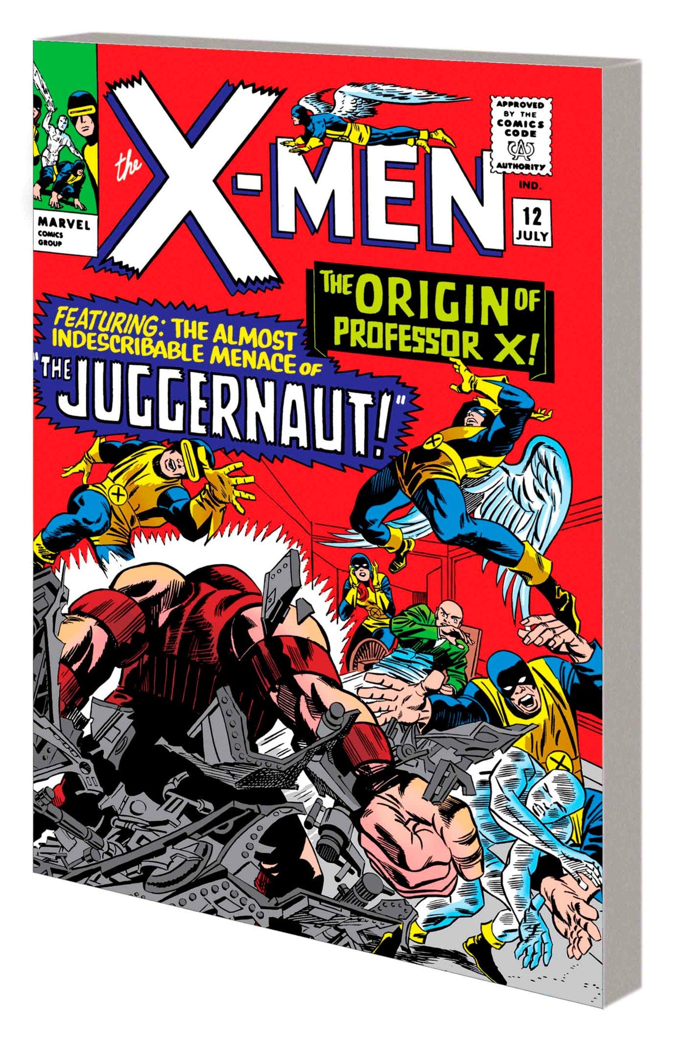 Mighty Marvel Masterworks: X-Men Vol. 2 - Where Walks The Juggernaut Gn-Tpb Original Cover [Dm Only] - Third Eye