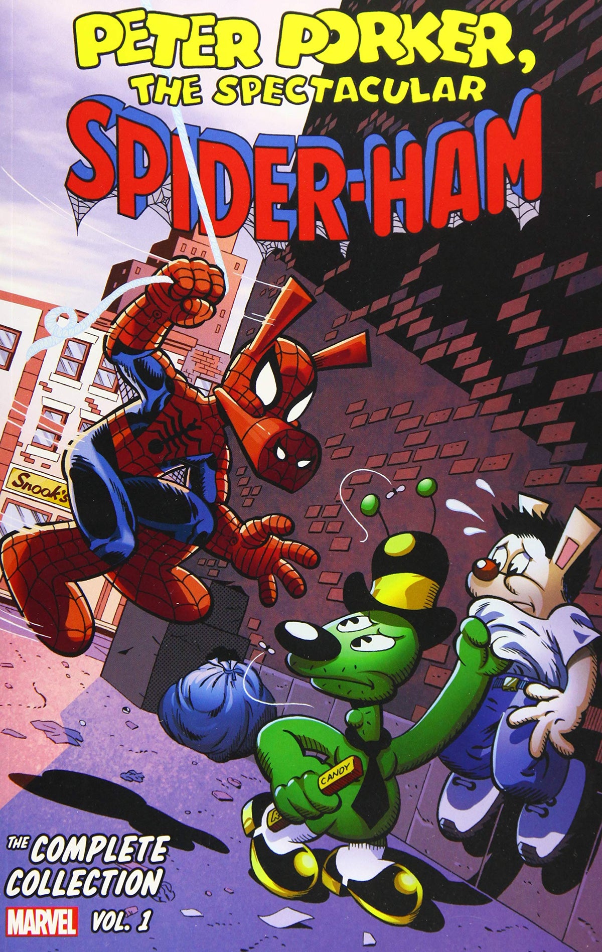 MARVEL PRH Graphic Novel Peter Porker Spectacular Spider-Ham Complete Coll TP Vol 01 9781302918439 APR190977