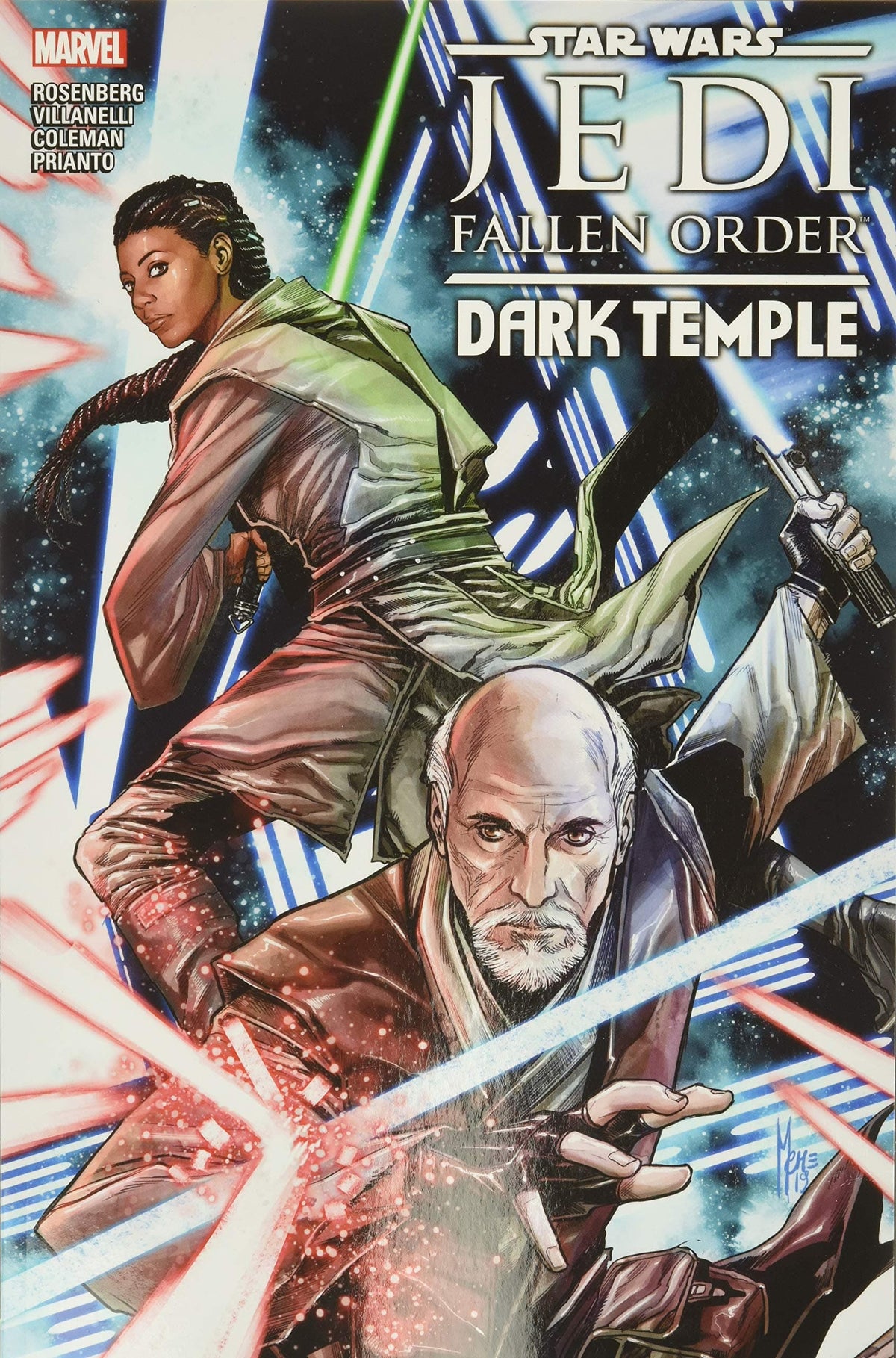 MARVEL PRH Graphic Novel Star Wars Jedi Fallen Order Dark Temple TP 9781302919955 FEB201059