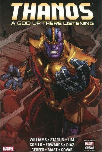 MARVEL PRH Graphic Novel Thanos HC God Up There Listening 9780785191582 SEP140916