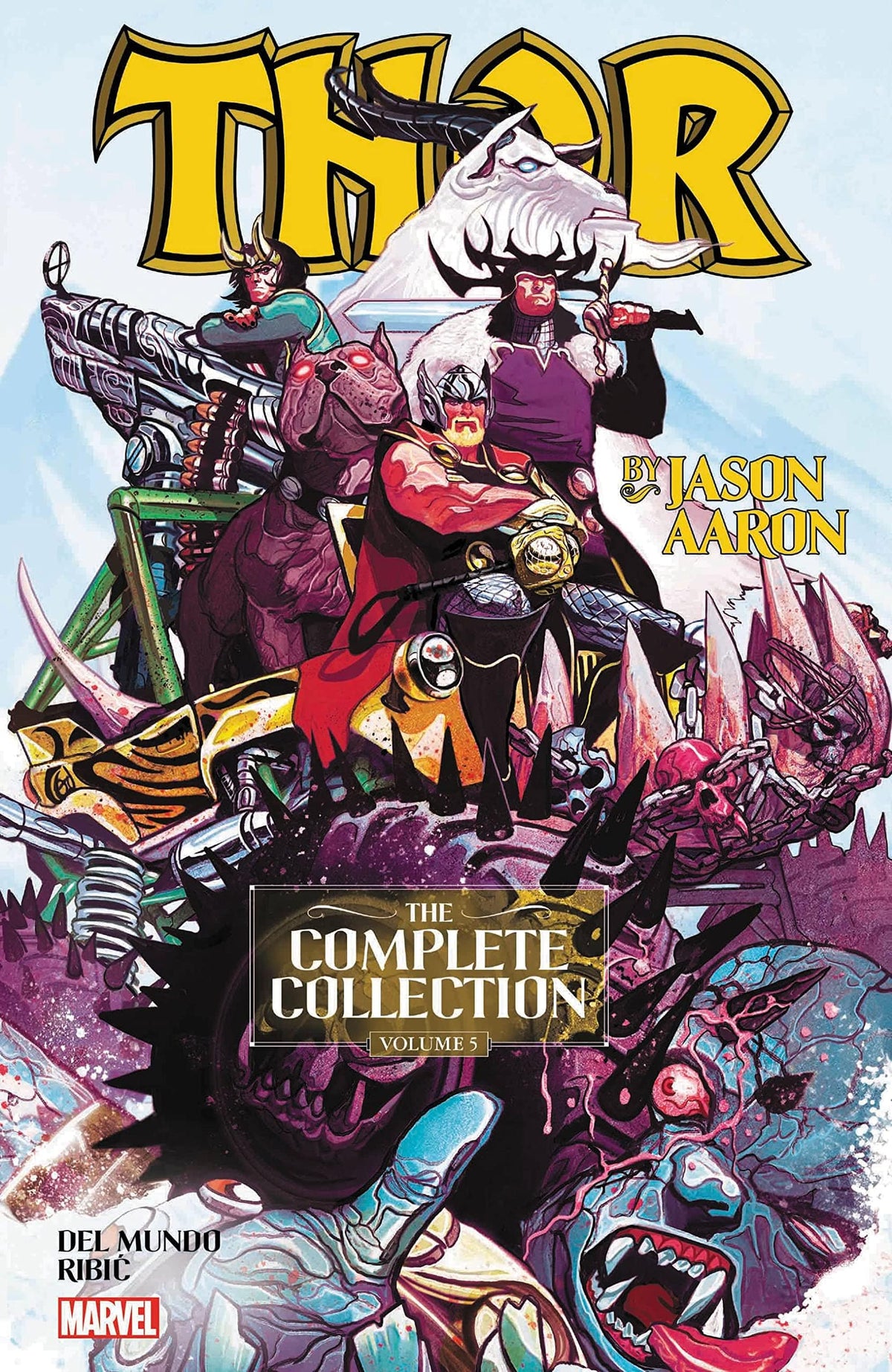 MARVEL PRH Graphic Novel Thor By Jason Aaron Complete Collection TP Vol 05 9781302931636 SEP211077