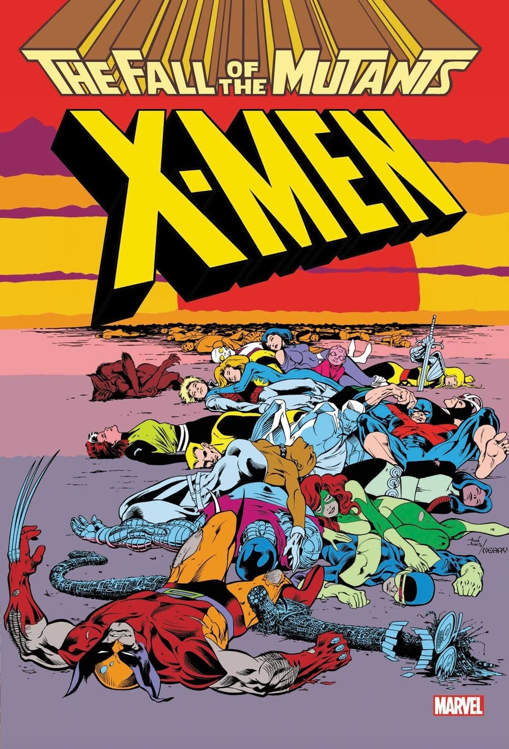 X-Men: Fall of the Mutants - Omnibus HC - Third Eye