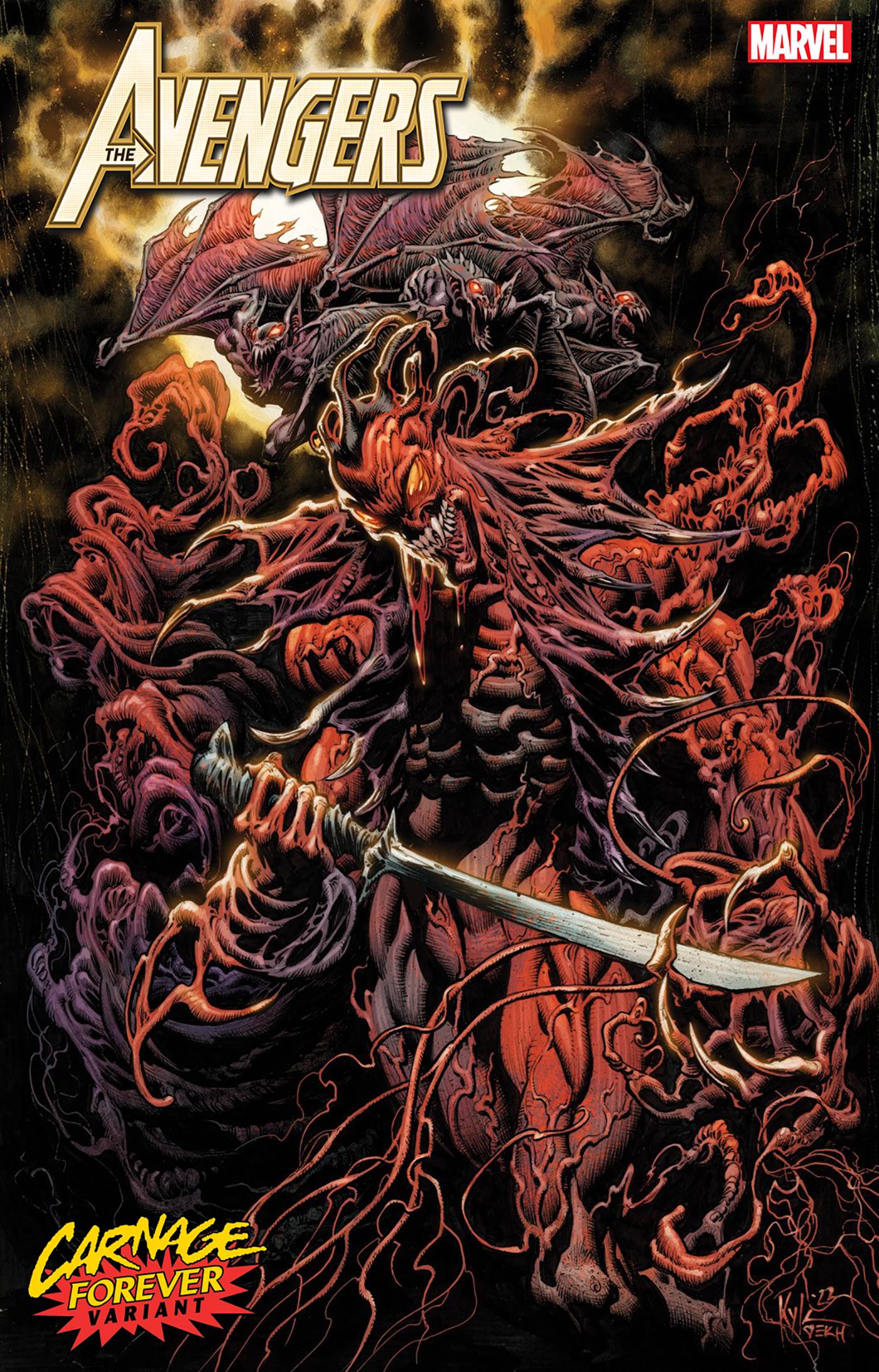 AVENGERS #54 SMALLWOOD CARNAGE FOREVER VAR