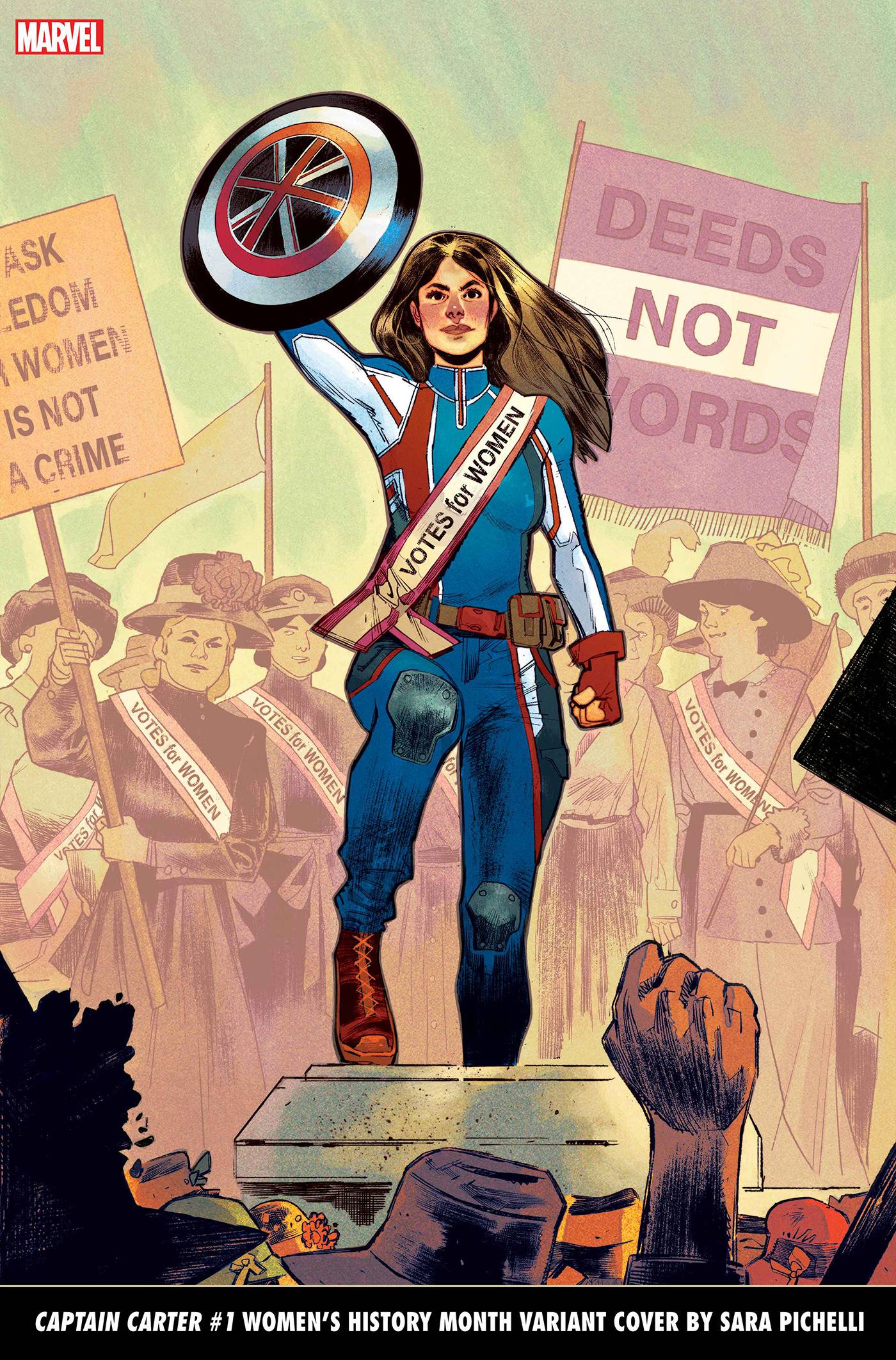 CAPTAIN CARTER #1 (OF 5) PICHELLI WOMENS HISTORY MONTH VAR