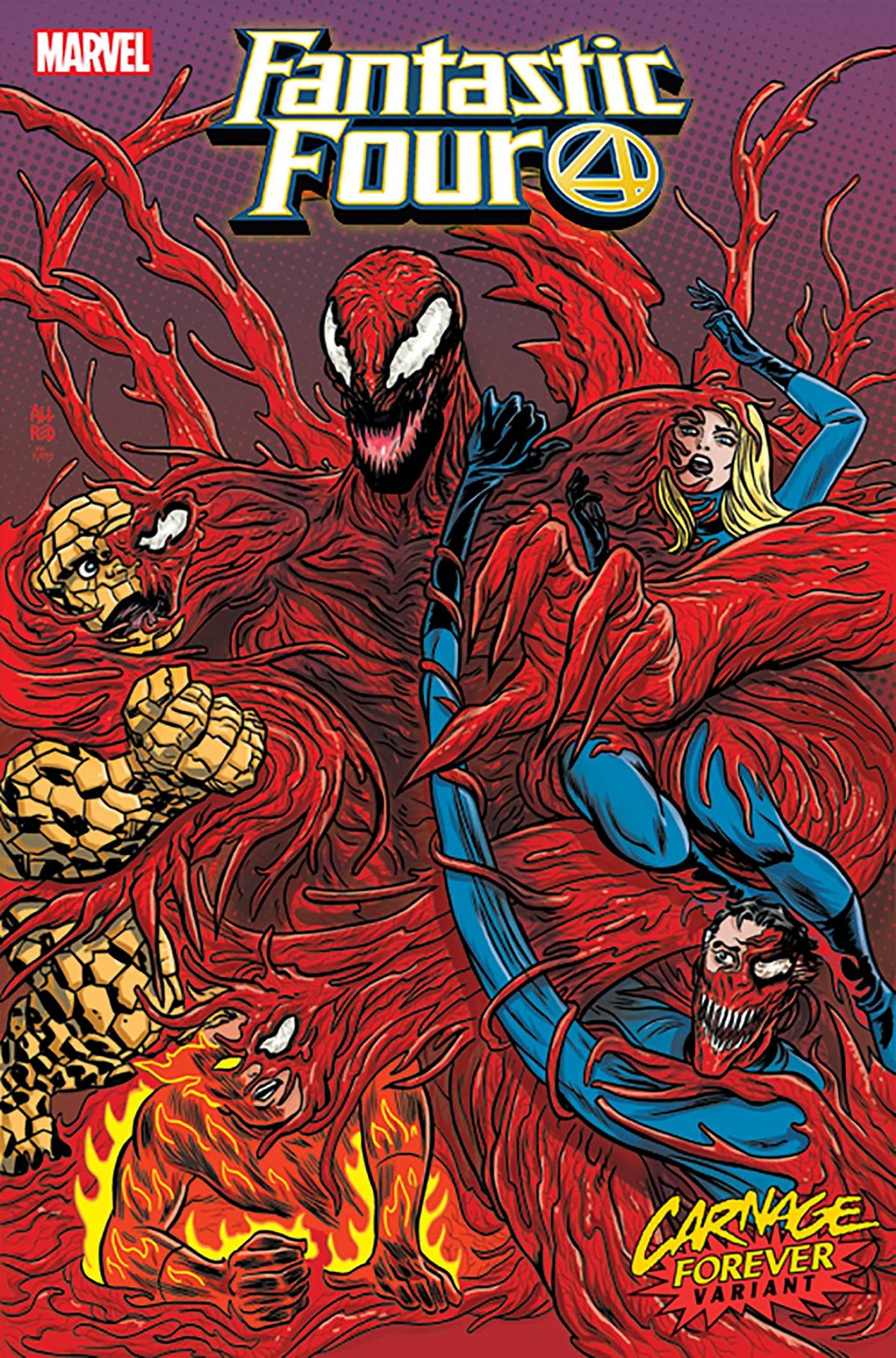 FANTASTIC FOUR #42 ALLRED CARNAGE FOREVER VAR - Third Eye