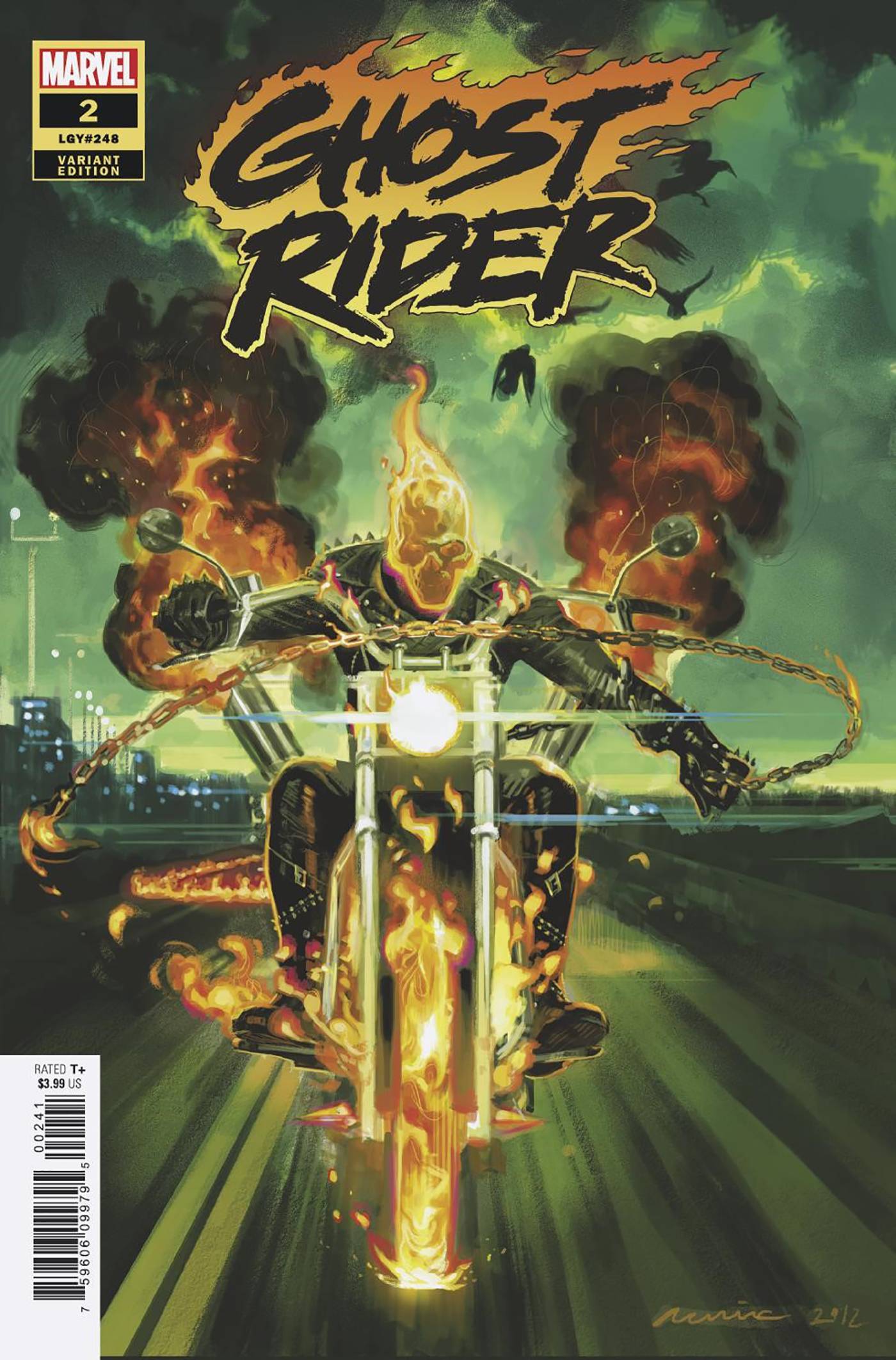 GHOST RIDER #2 ARTIST B VAR