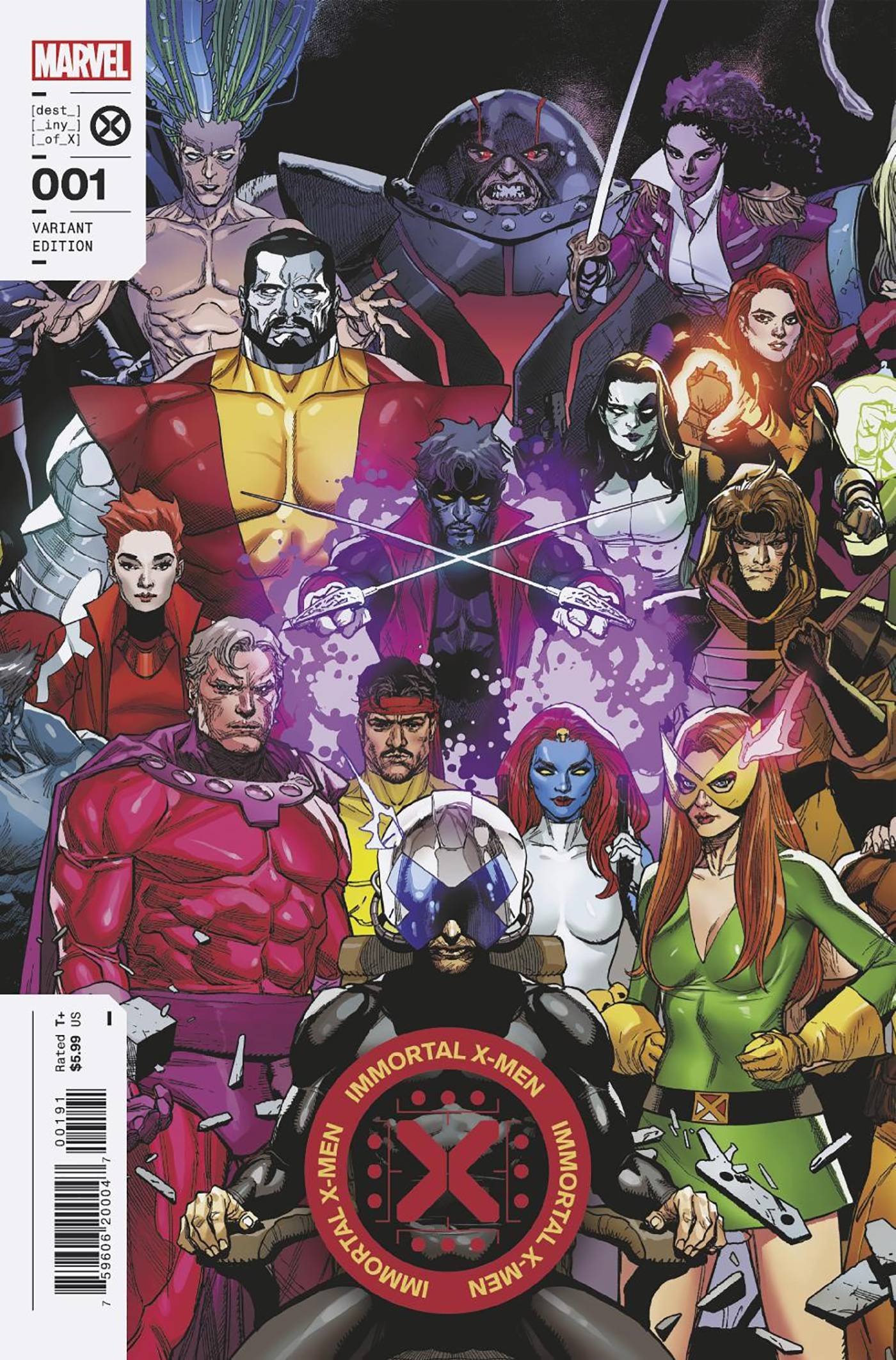 IMMORTAL X-MEN #1 YU PROMO VAR