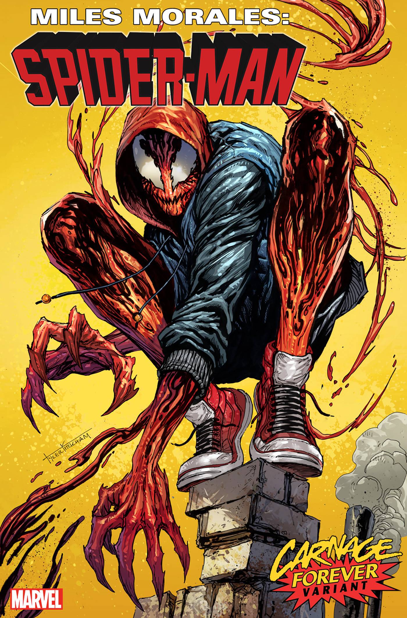 MILES MORALES SPIDER-MAN #36 CARNAGE FOREVER VAR