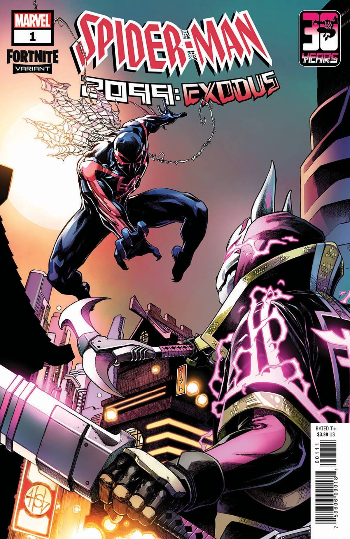 SPIDER-MAN 2099 EXODUS #1 CREES LEE FORTNITE VAR - Third Eye