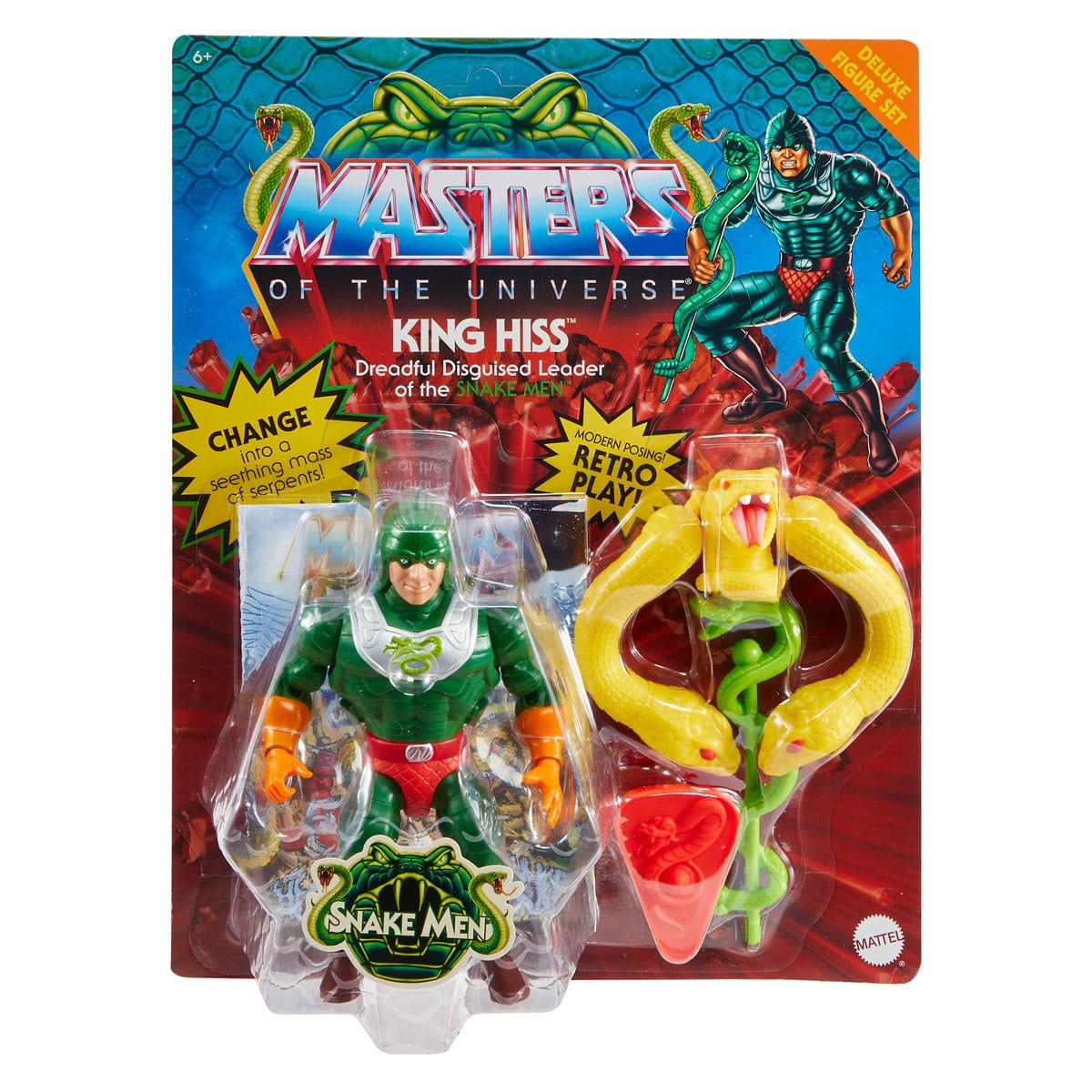 Mattel: Masters of the Universe - King Hiss (Snake Men)