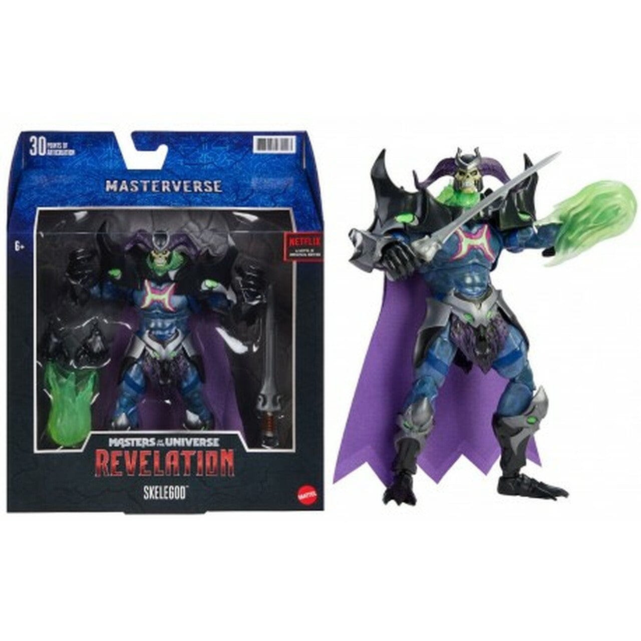 Mattel Toys > Action Figures > Other Action Figures Mattel: Masters of the Universe - Skelegod (Revelations) 887961979923