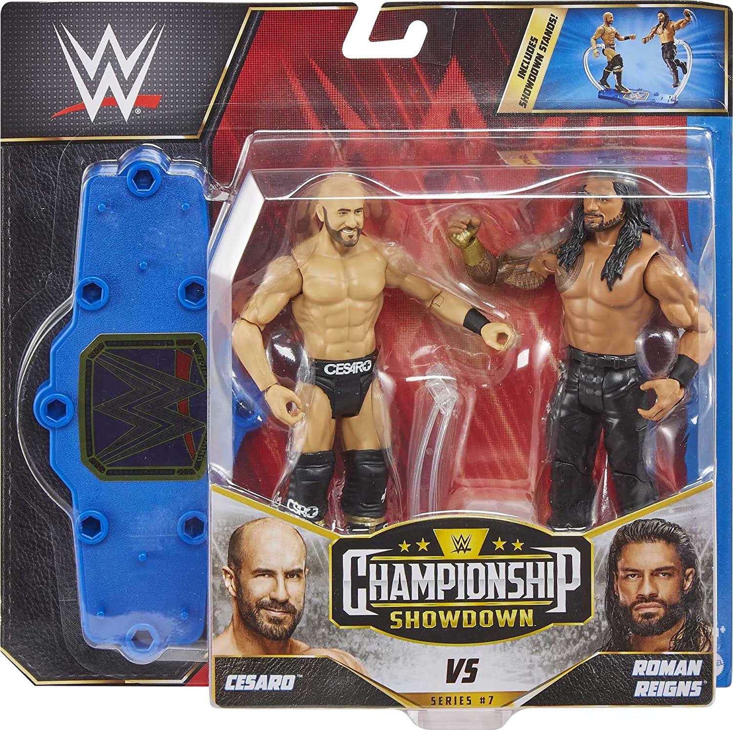 Mattel Toys > Action Figures > Other Action Figures Mattel: WWE Championship Showdown - Roman Reigns vs. Cesaro 6" 194735026906