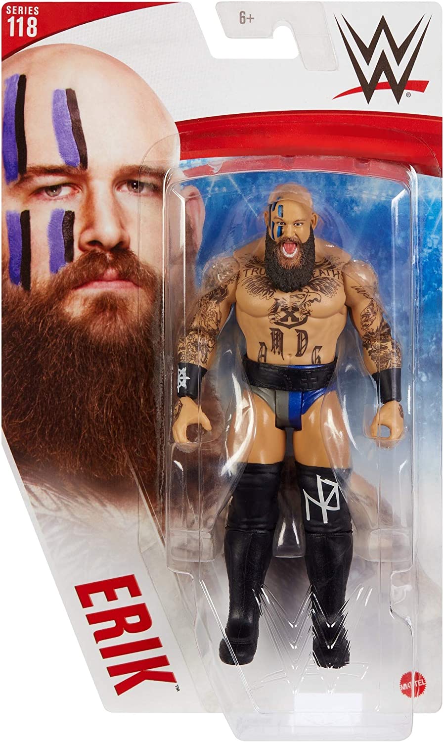 Mattel: WWE - Viking Raider Erik 6" - Third Eye