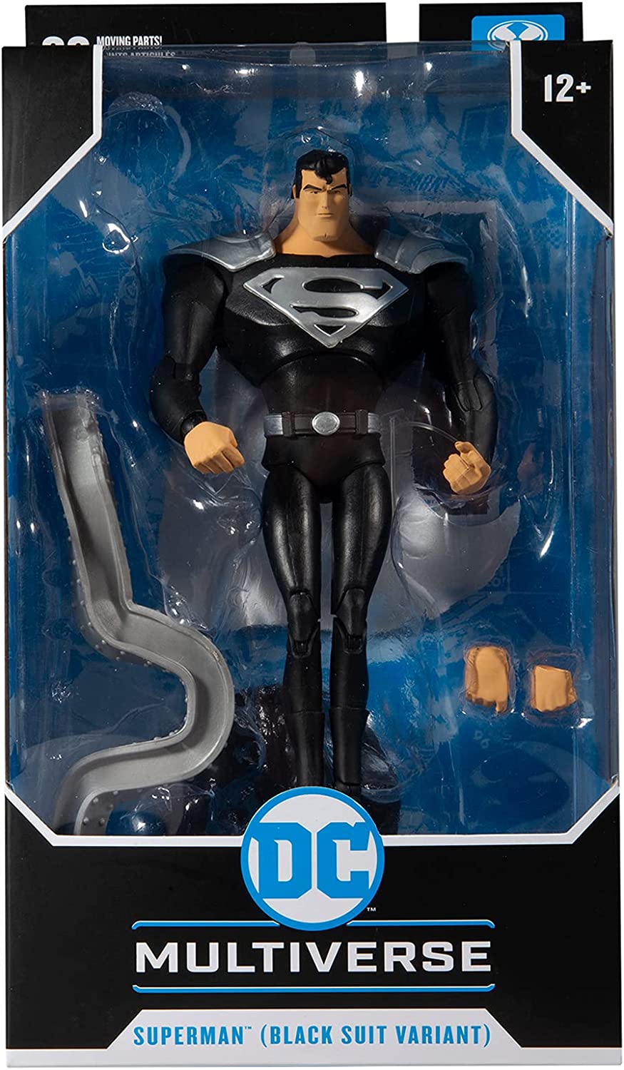 McFarlane Toys: DC Multiverse - Superman, Black Suit Variant (Superman the Animated Series) - Third Eye