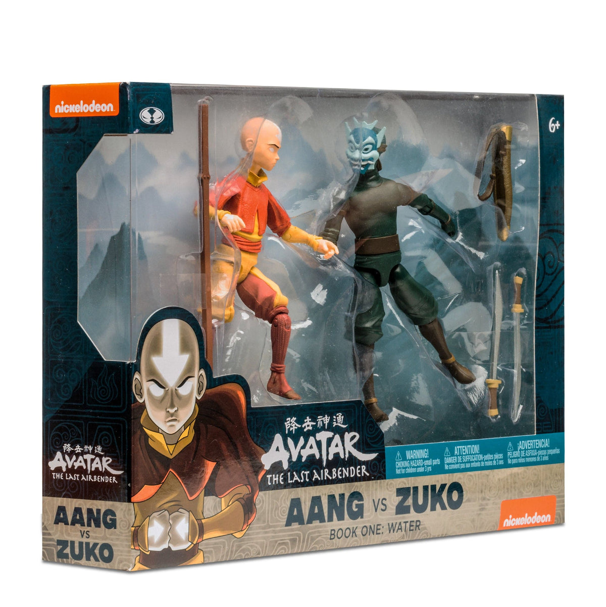 McFarlane Toys: Avatar the Last Airbender Combo Pack - Aang vs. Zuko (Blue Spirit) - Third Eye